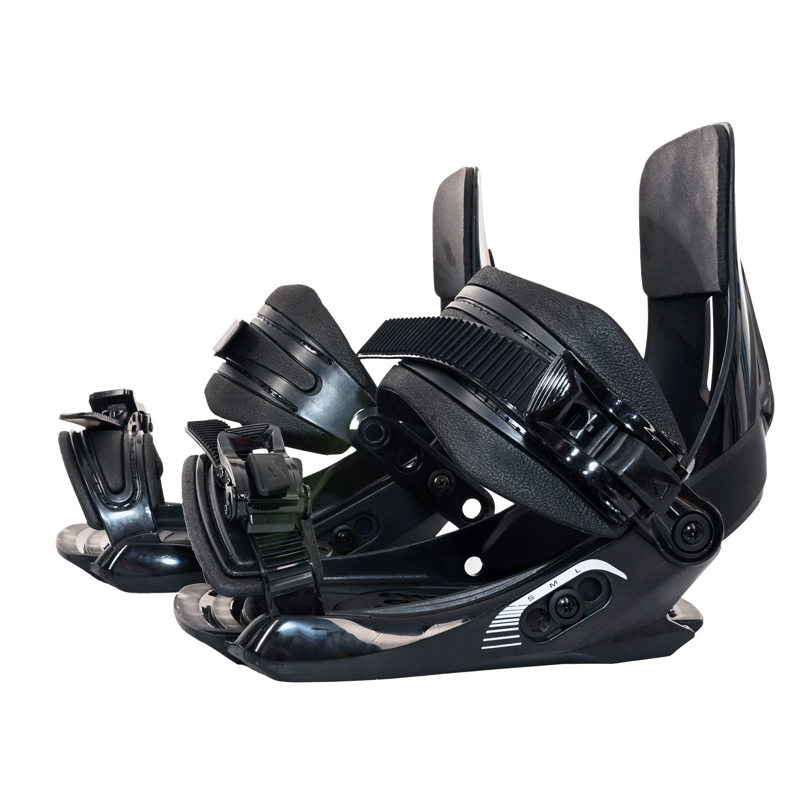 F2 Snowboardbindung Rage Junior Snowboard Soft Bindung MP Sondermodell XS/S Schwarz