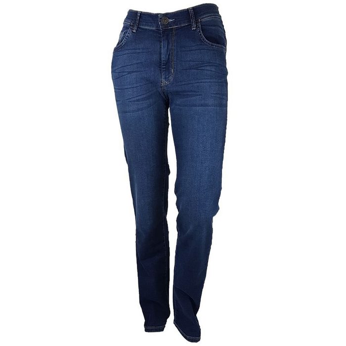 Pioneer Authentic Jeans Straight-Jeans Pioneer Betty Jeans Damen blau 98%Baumwolle 2% Elasthan Stretch 42620 PP9606