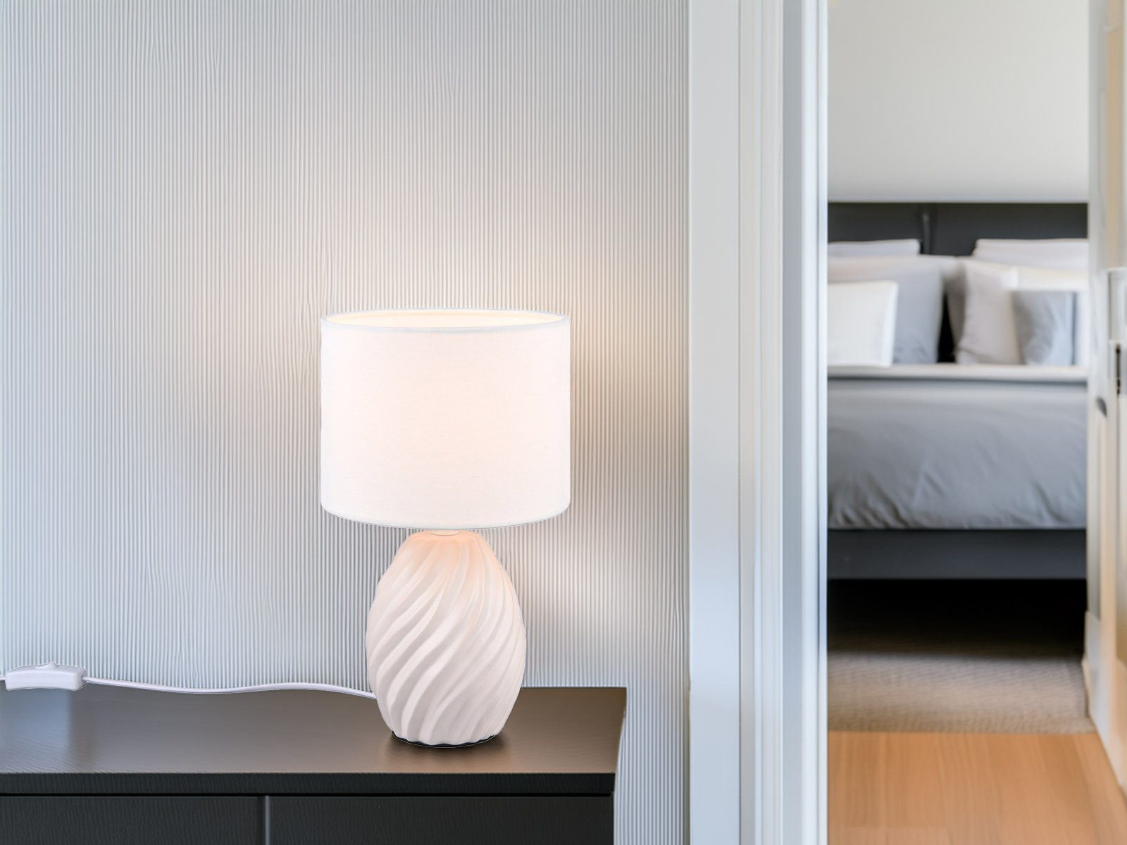 Reality Leuchten LED Nachttischlampe, Dimmfunktion, LED günstig online kaufen