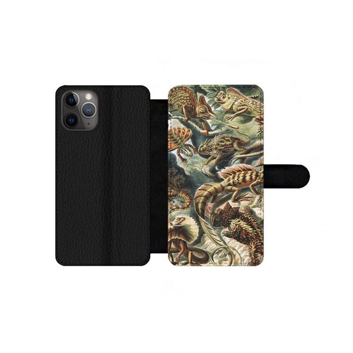 MuchoWow Handyhülle Jahrgang - Kunst - Ernst Haeckel - Salamander - Tiere Handyhülle Telefonhülle Apple iPhone 11 Pro
