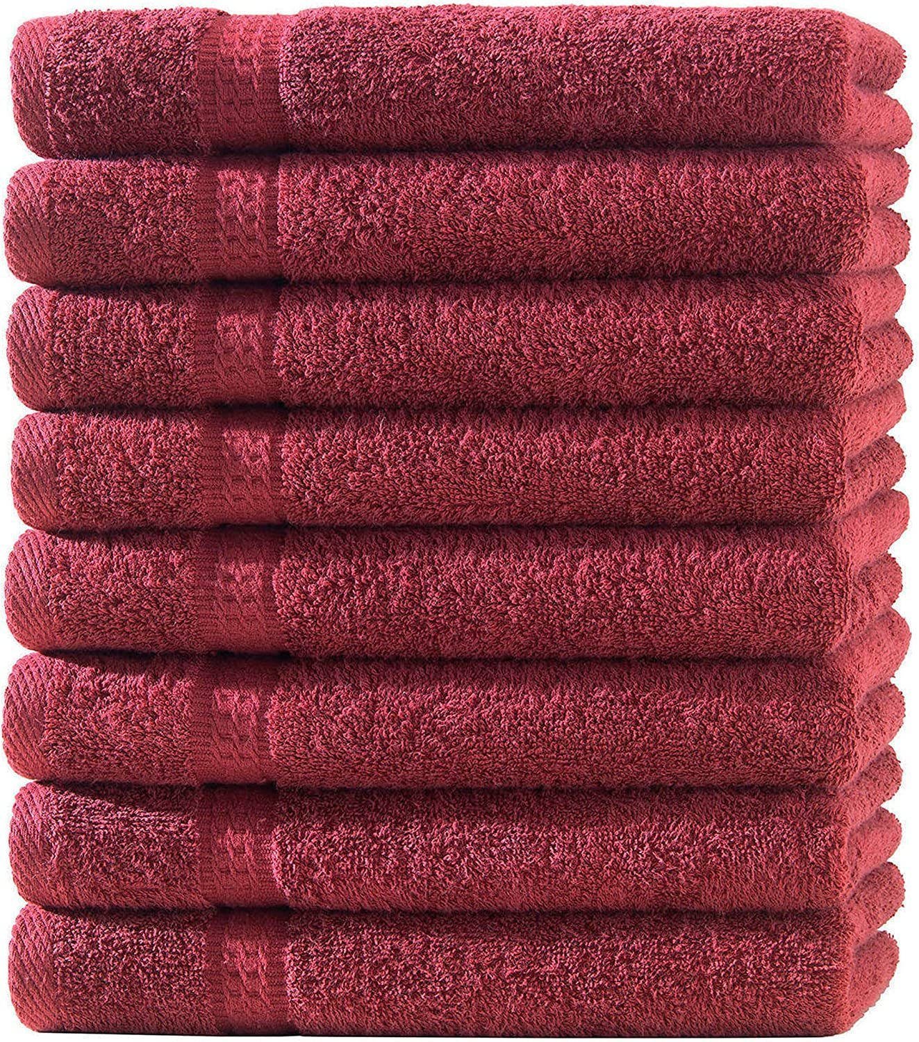soma Handtuch Frotteeware Uni Bordüre mit Baumwolle, Handtücher Handtuchset, (1-St) Baumwolle 100