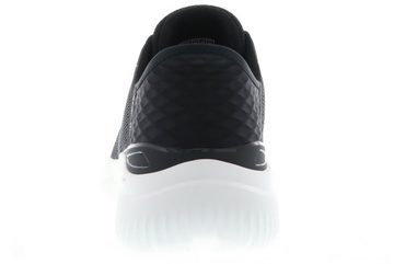 Skechers 232459/BKW Bounder 2.0-Emerged Black/White Sneaker Schuhe können in der Waschmaschine gewaschen werden