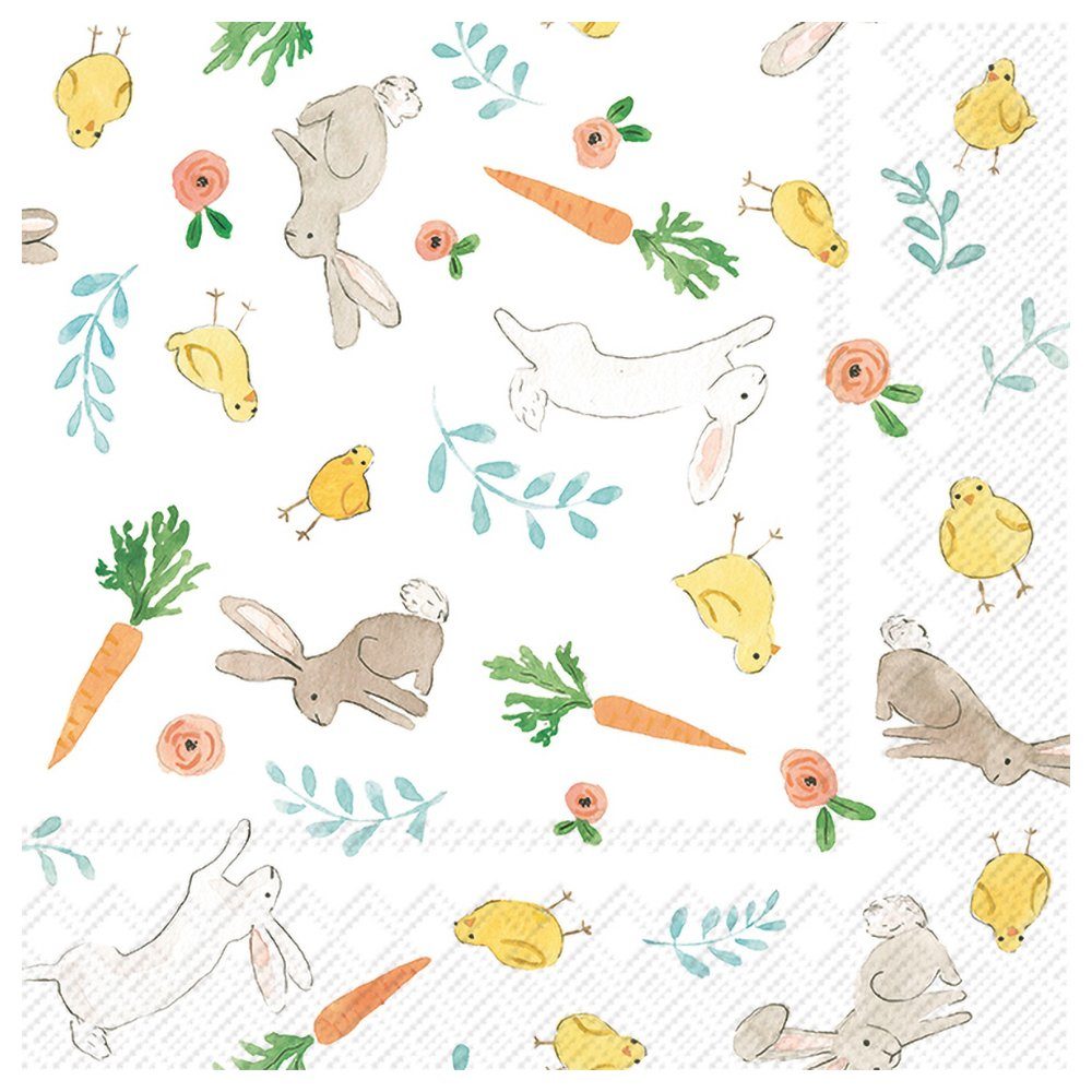 IHR Papierserviette Easter Time, (20 St), 33 cm x 33 cm