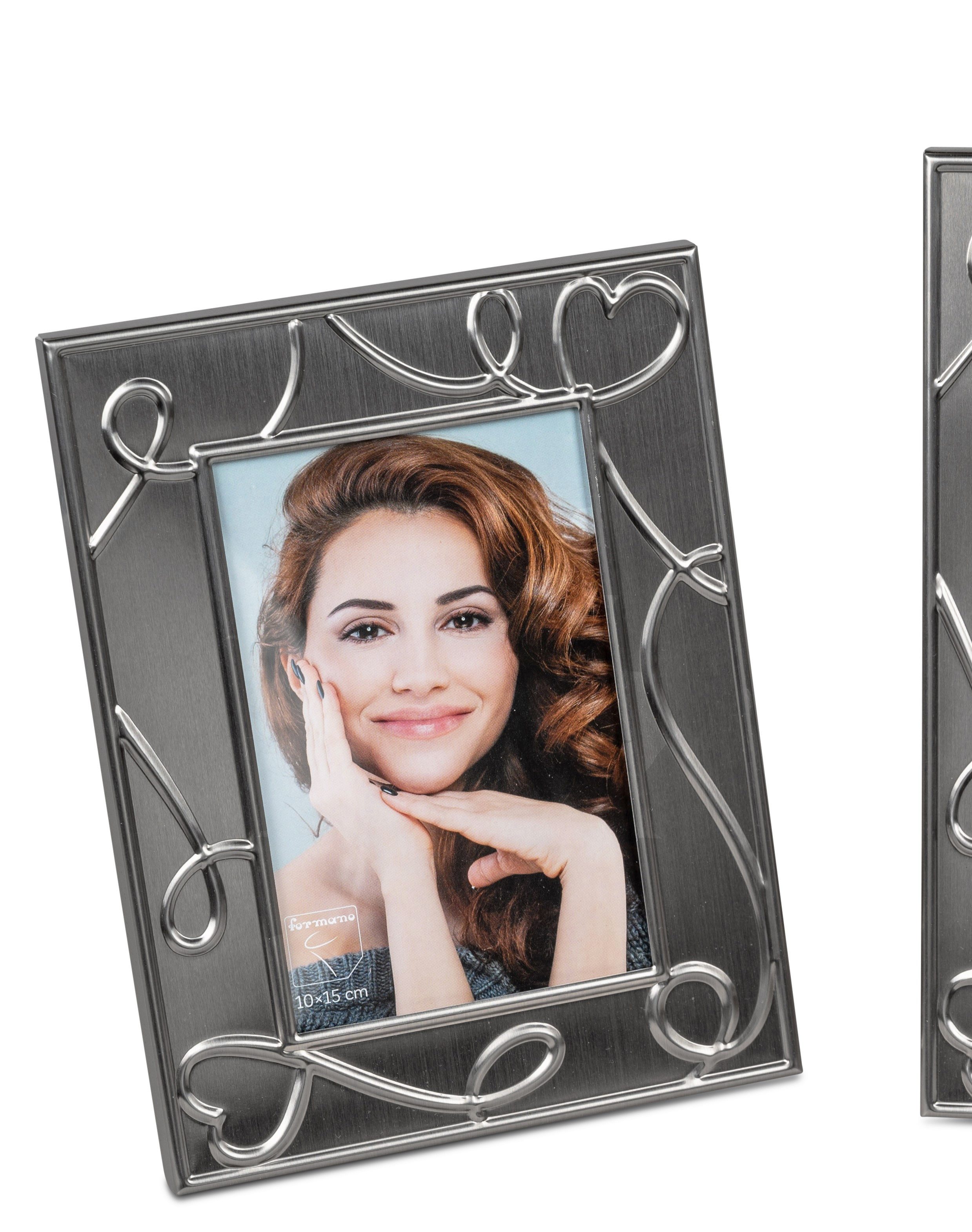 formano Bilderrahmen HEARTS, Farbe: Silber, Motiv: Herzen günstig online kaufen