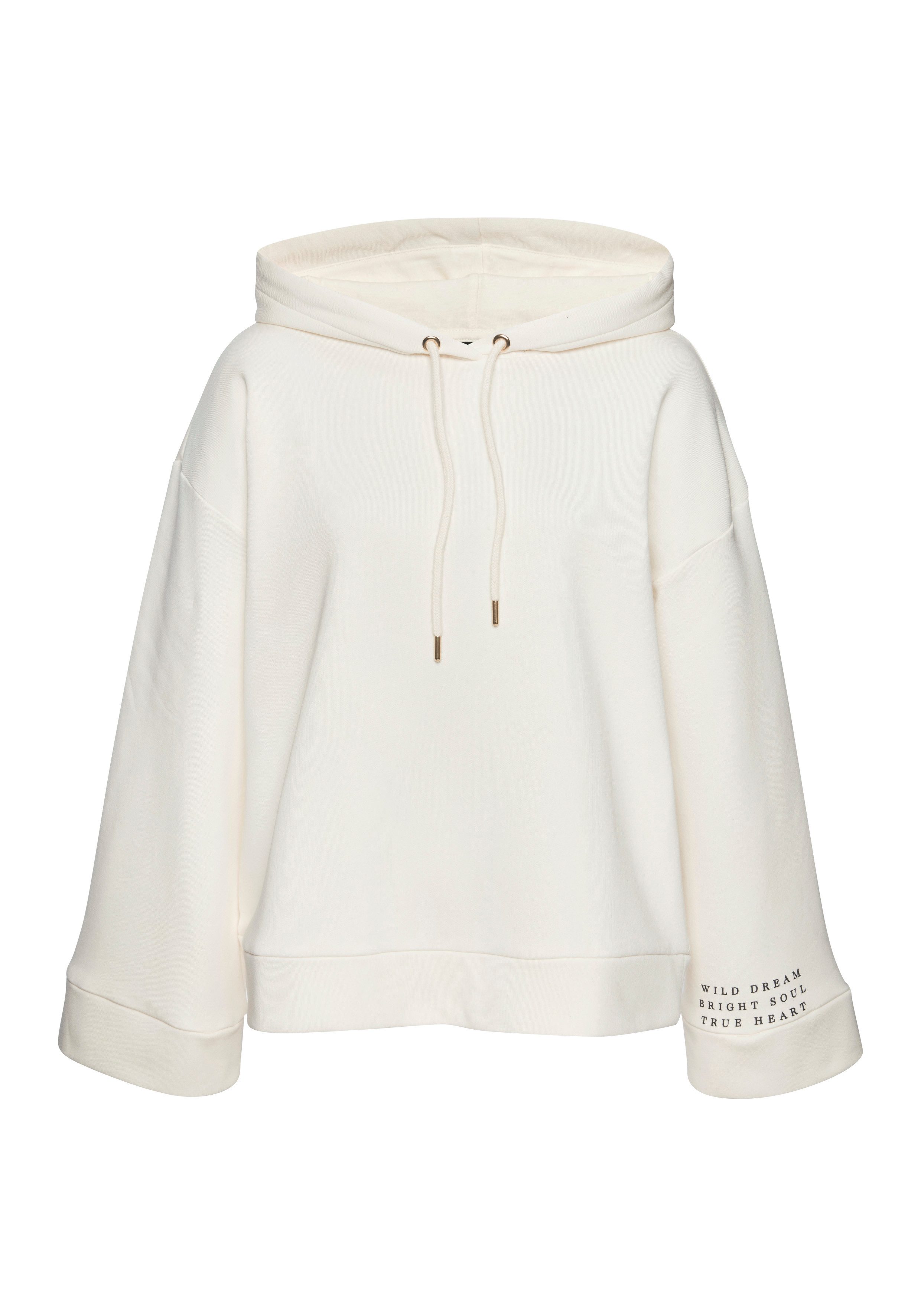 Buffalo Hoodie - Sweater mit Kapuze mit weiten Ärmel und überschnittenen Schultern, Loungewear – Bild 2 von 5