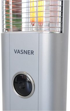 Vasner Heizstrahler Standgerät silber, StandLine 23R, 2300 W, mit Fernbedienung