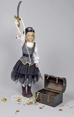 Das Kostümland Kostüm Piratin Angelica Seeräuberin Kostüm für Kinder