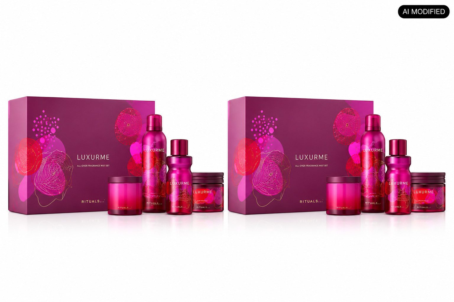 Rituals Pflege-Geschenkset Rituals Uukumwe Gift Set L 4-tlg. 2er Geschenkset, 4-tlg., Vorteilspack mit 2x 4-tlg. Limited Edition Geschenkset