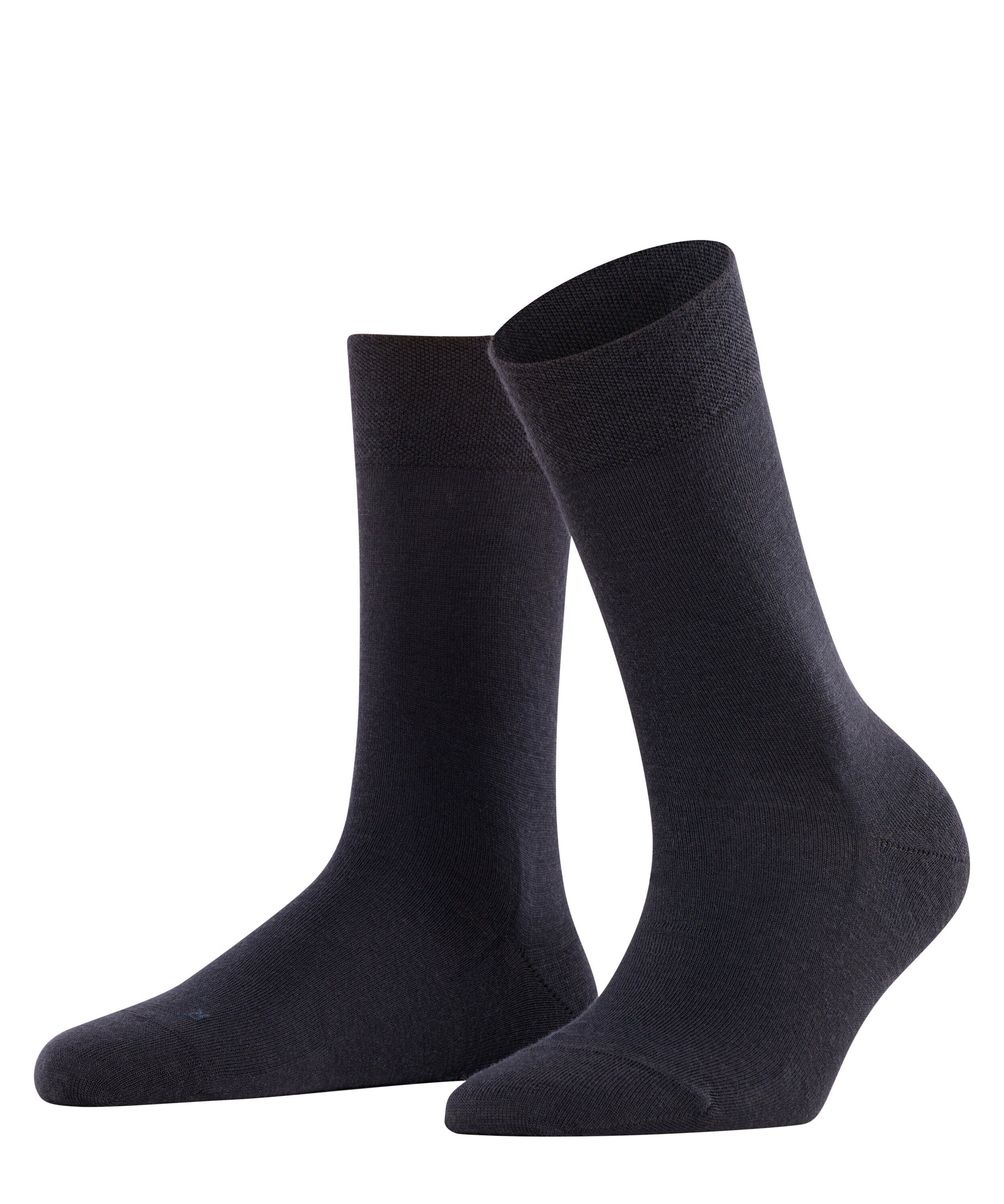 [Heiße Verkäufer] FALKE Socken Sensitive navy dark (1-Paar) Berlin (6370)