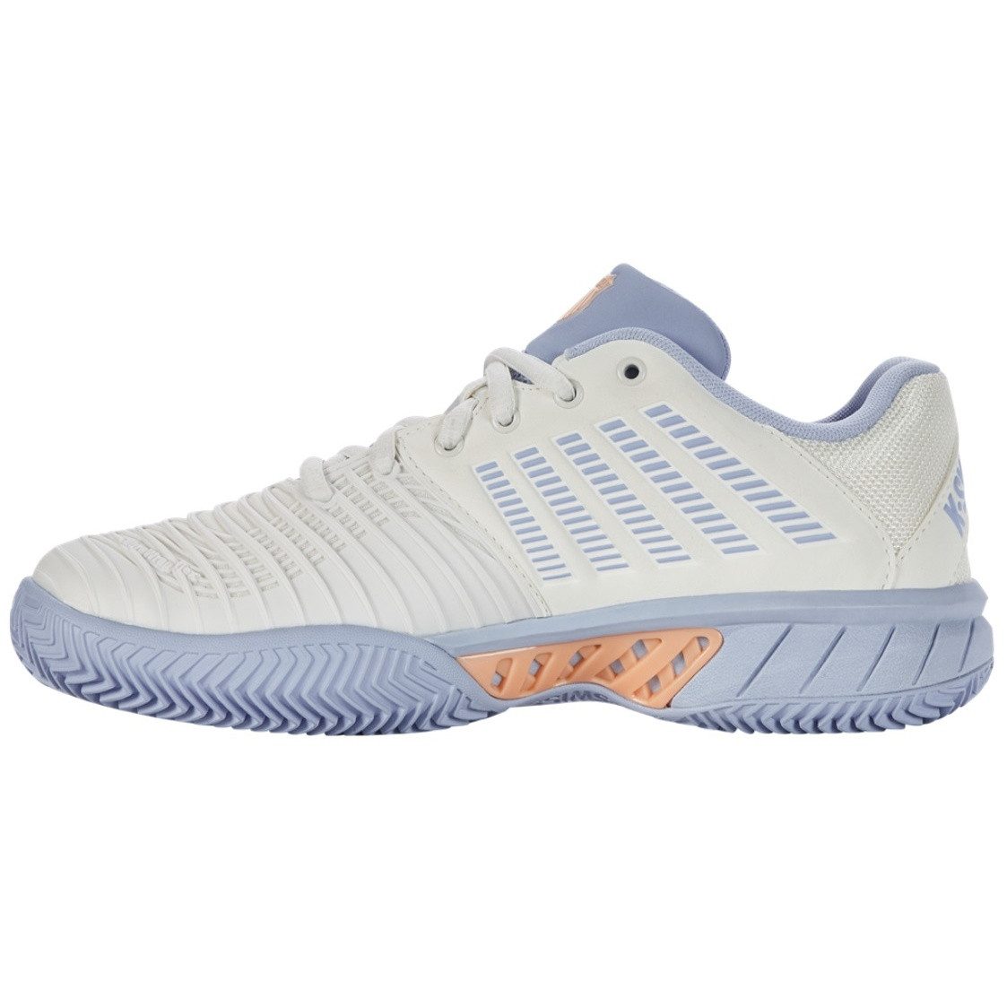 K-Swiss Performance Express Light 3 Clay/Sandplatz weiss/violett/peach Dame günstig online kaufen