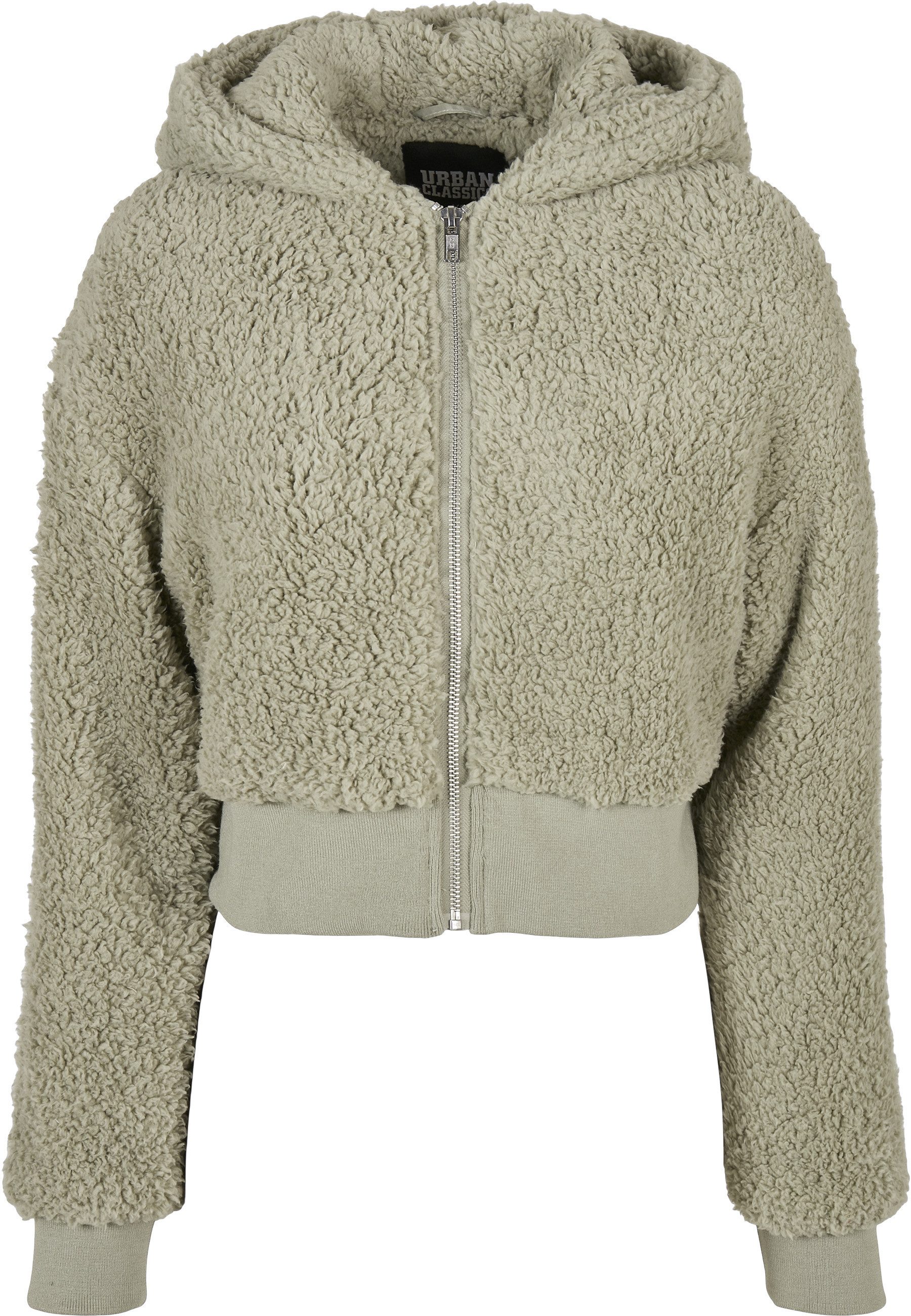 URBAN CLASSICS Langmantel Urban Classics Damen Ladies Short Oversized Sherpa Jacket