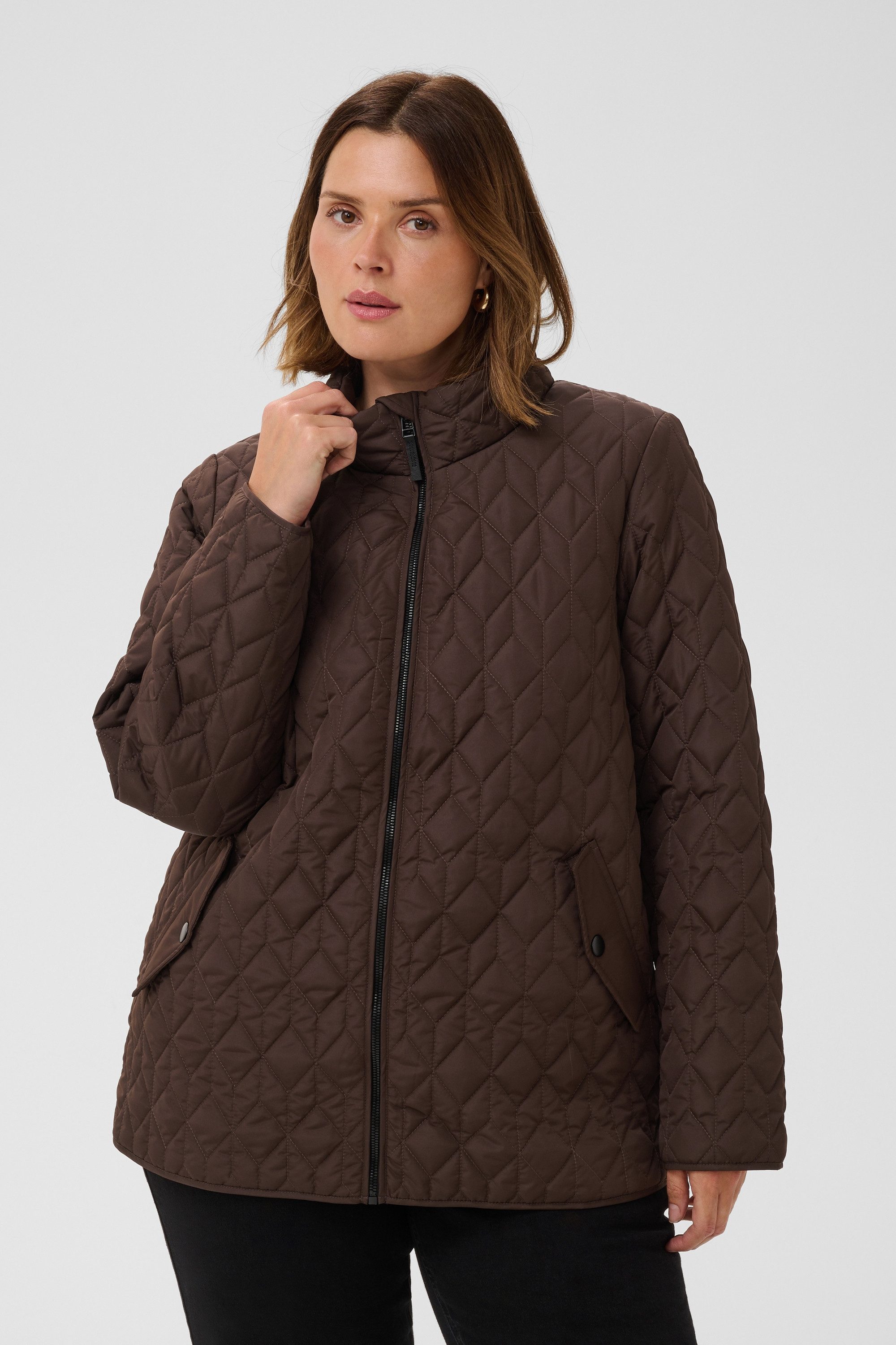 KAFFE Curve Wintermantel Jacke KCleina Große Größen