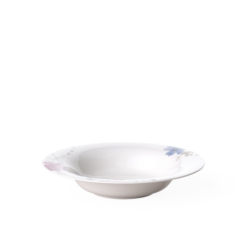 Villeroy & Boch Suppenteller Mariefleur Suppenteller, (1 St), Premium Porcelain, mikrow.- & spülm.sicher, Made in Germany