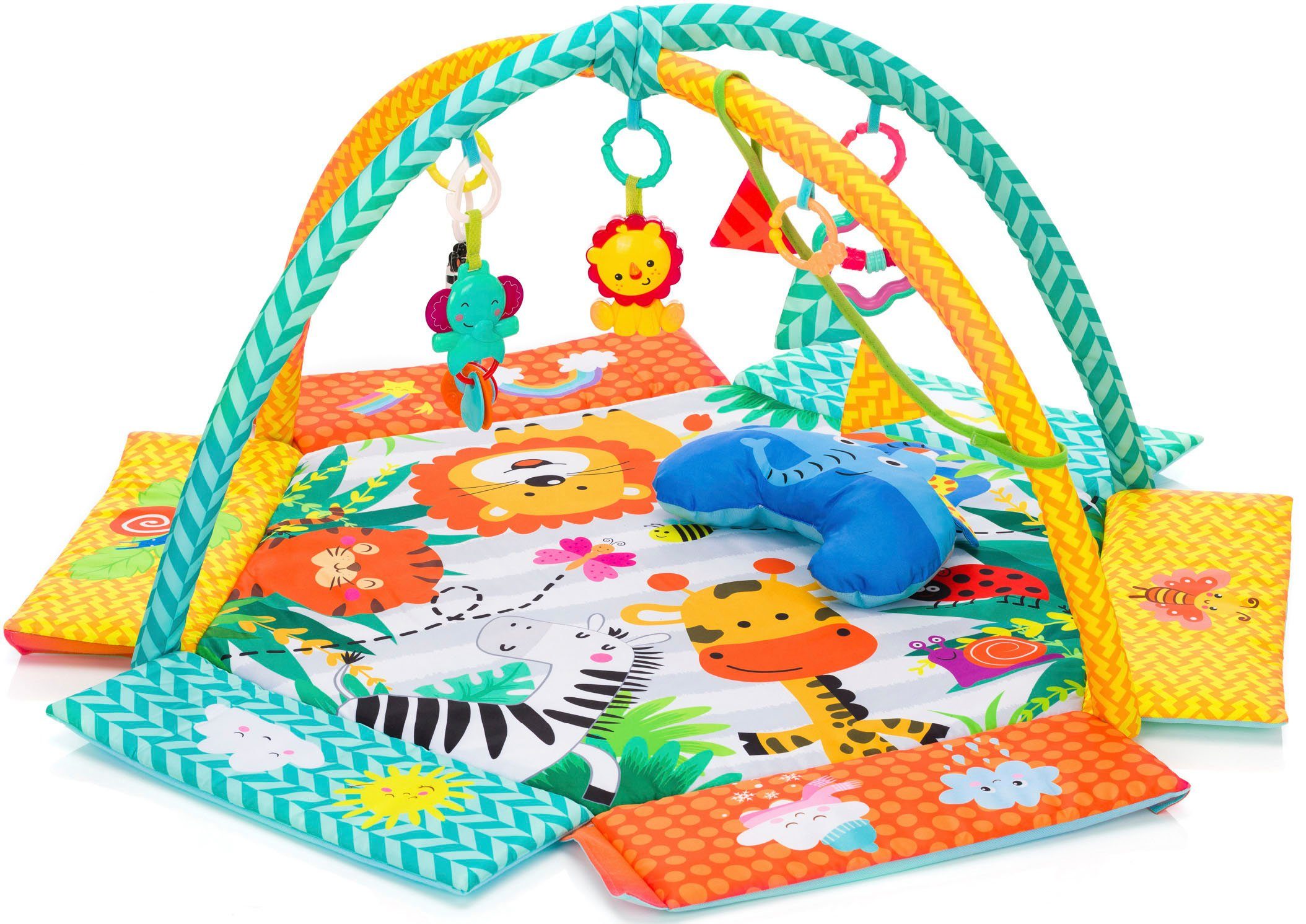 Fillikid Spielbogen Aktivbogen - Spielematte mit Bälle, bunt
