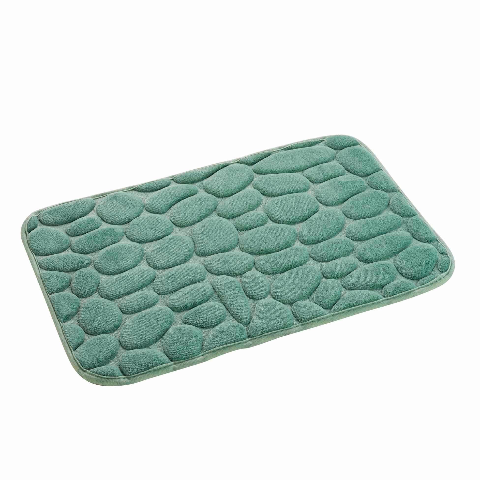 dynamic24 Badematte, rutschhemmend, Polyester, rechteckig, 3D günstig online kaufen