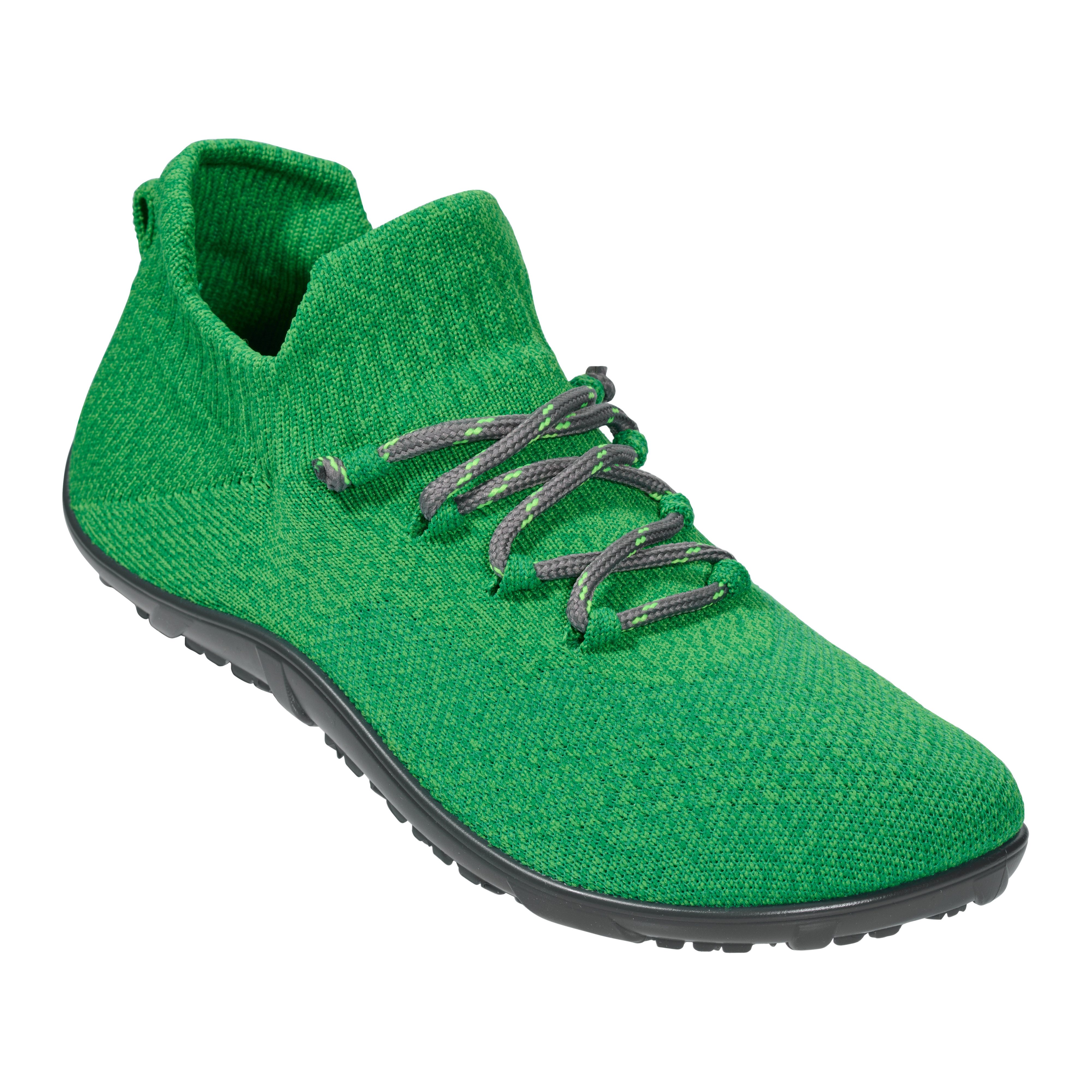 pifit! Sneaker "classic" aus elastischem Mesh‑Strick, 42100-3, grün Barfußschuh super leicht
