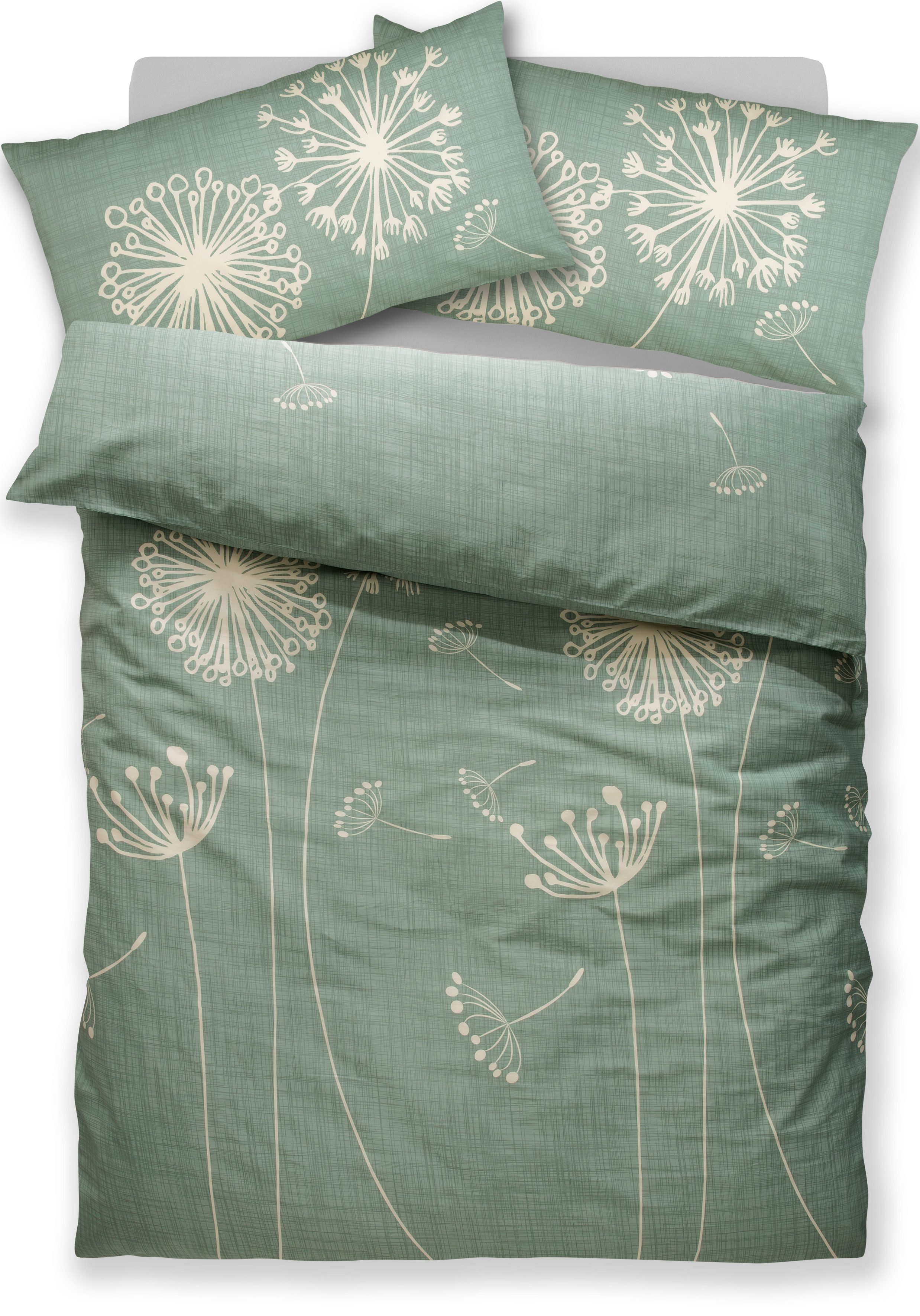 OTTO home Bettwäsche Soucy, Satin, 2 teilig, ab Gr. 135x200, 100% Baumwolle, Renforcé & PREMIUM Satin (TC300)