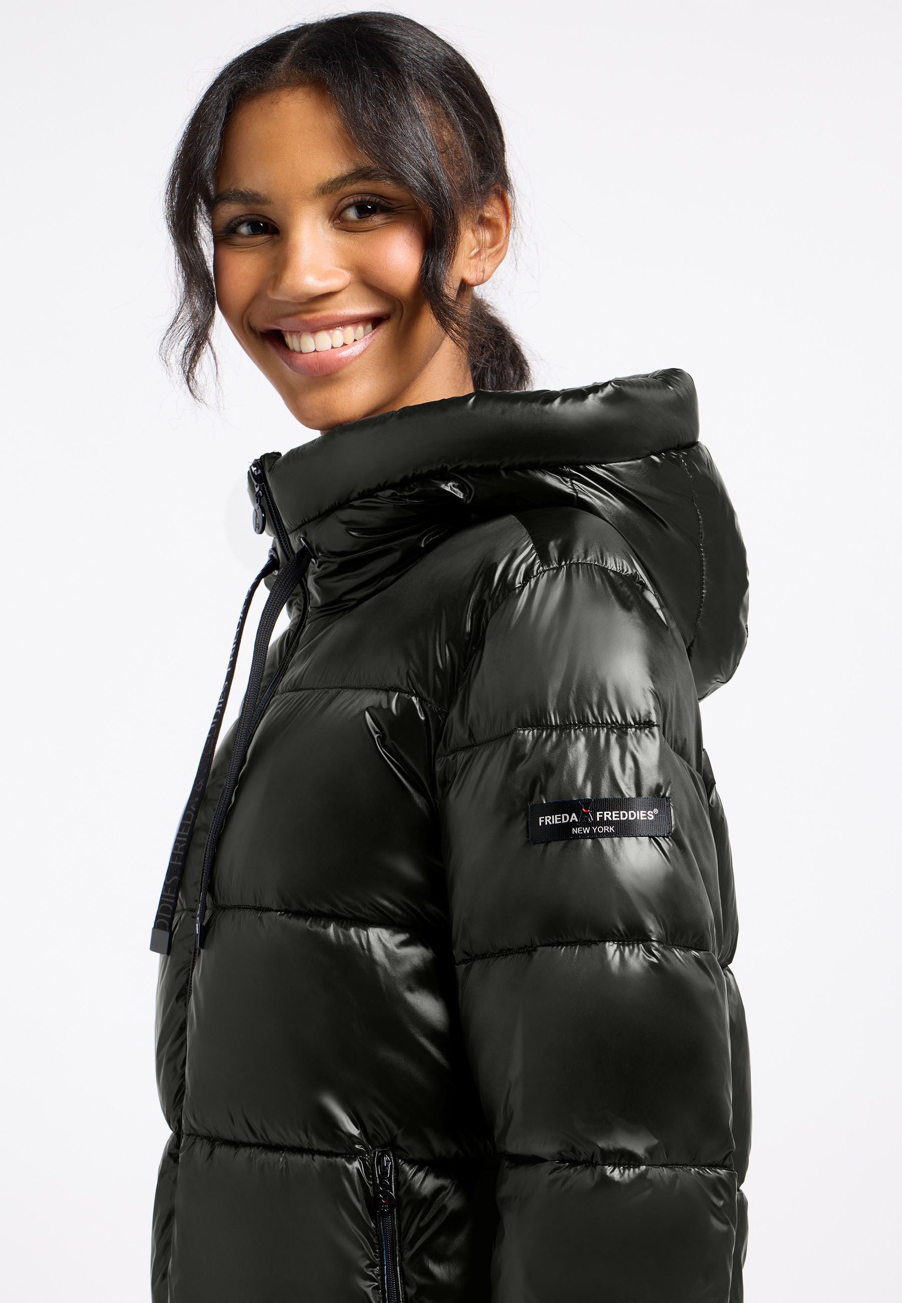 Frieda & Freddies Winterjacke Frieda & Freddies Steppjacke mit Kapuze – Bild 4 von 5