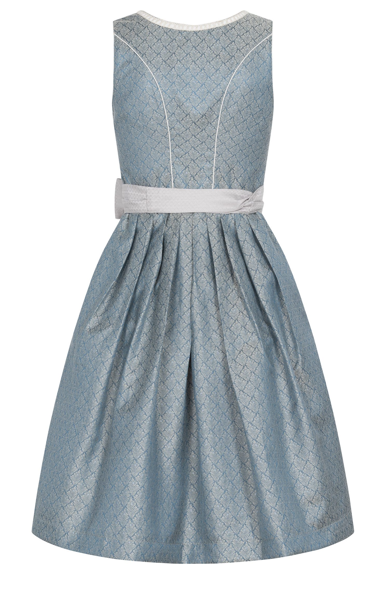 Nübler Trachtenkleid Midi Dirndl Georgina in Petrol von Nübler günstig online kaufen