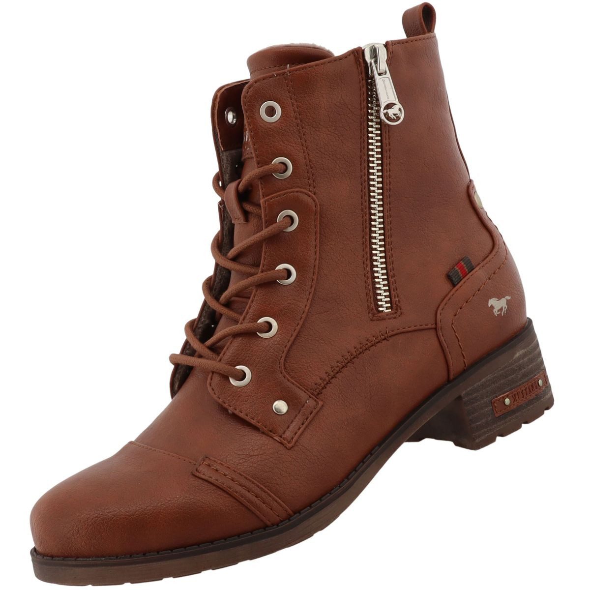 Mustang Shoes 15M0062011-cognac Stiefelette günstig online kaufen