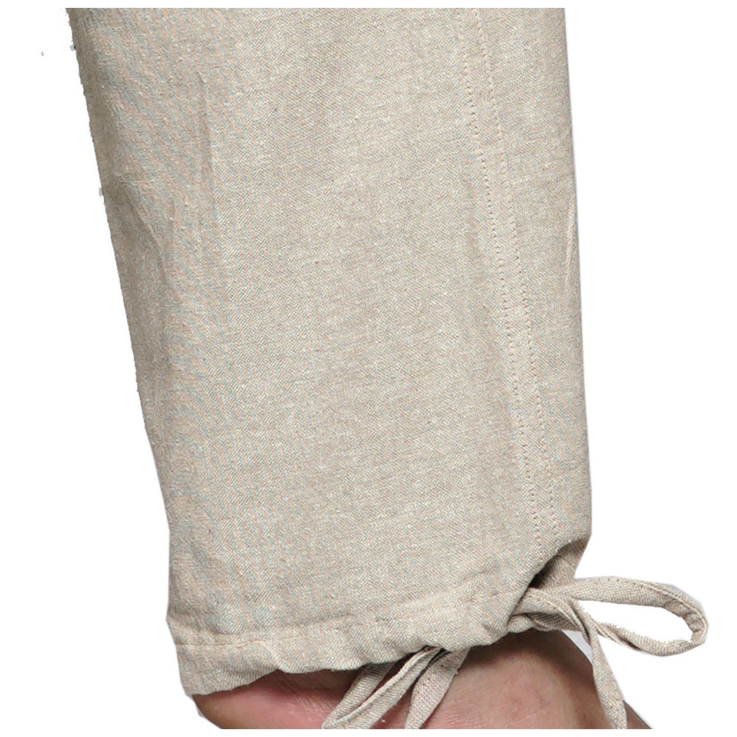SIMANDRA Haremshose Cargohose aus Baumwolle (1-tlg) im Cargo-Stil mit Gummibund & vielen Taschen geradem Bein
