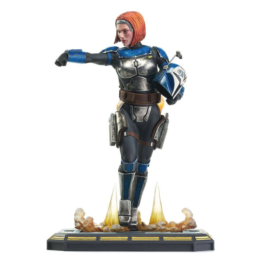 GENTLE GIANT Merchandise-Figur Star Wars The Clone Wars Premier Collection Statue 1/7 Bo Katan 28 cm