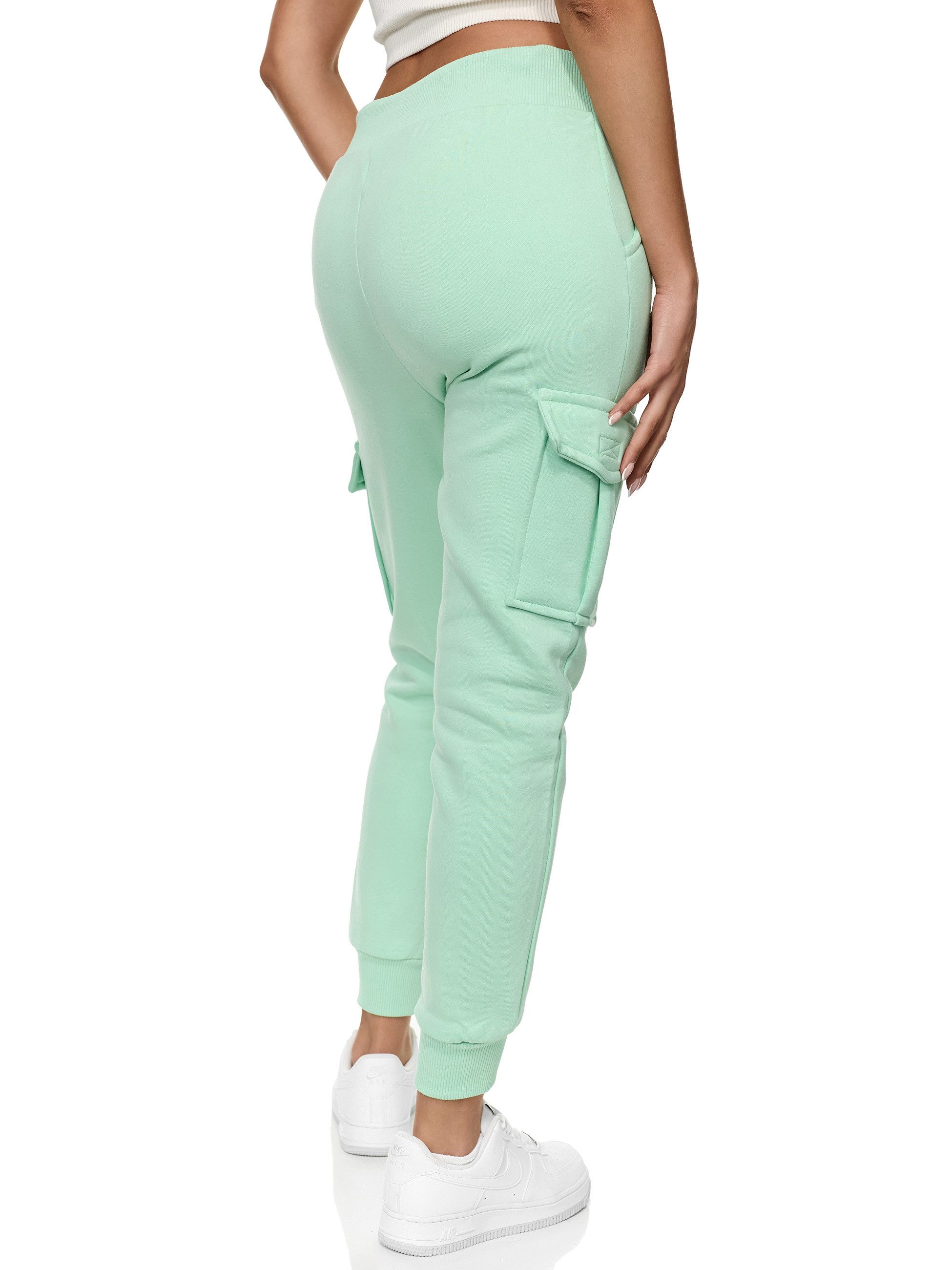 REPUBLIX Jogginghose ELISE Damen Cargo Jogger Sporthose Jogging Sweat Pants