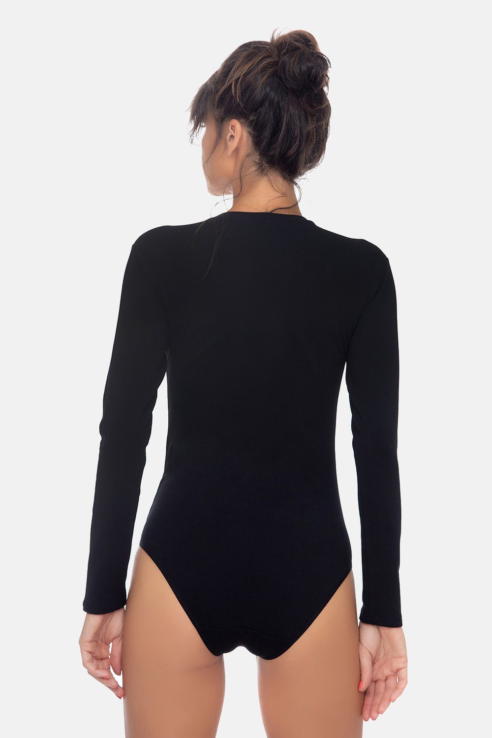 Evoni Body Langarmbody Thermobody Rundhals
