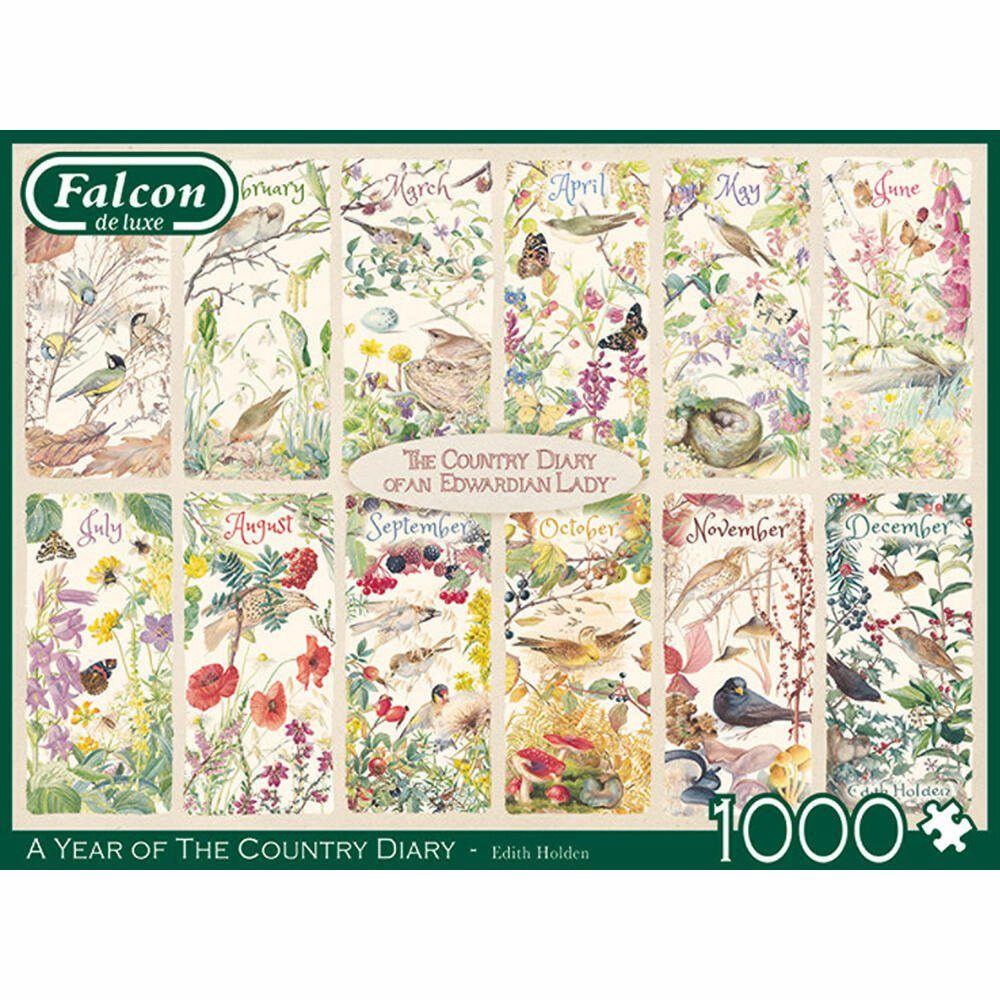 Diary Teile, of Spiele Country Jumbo A Falcon the 1000 Year 1000 Puzzleteile Puzzle