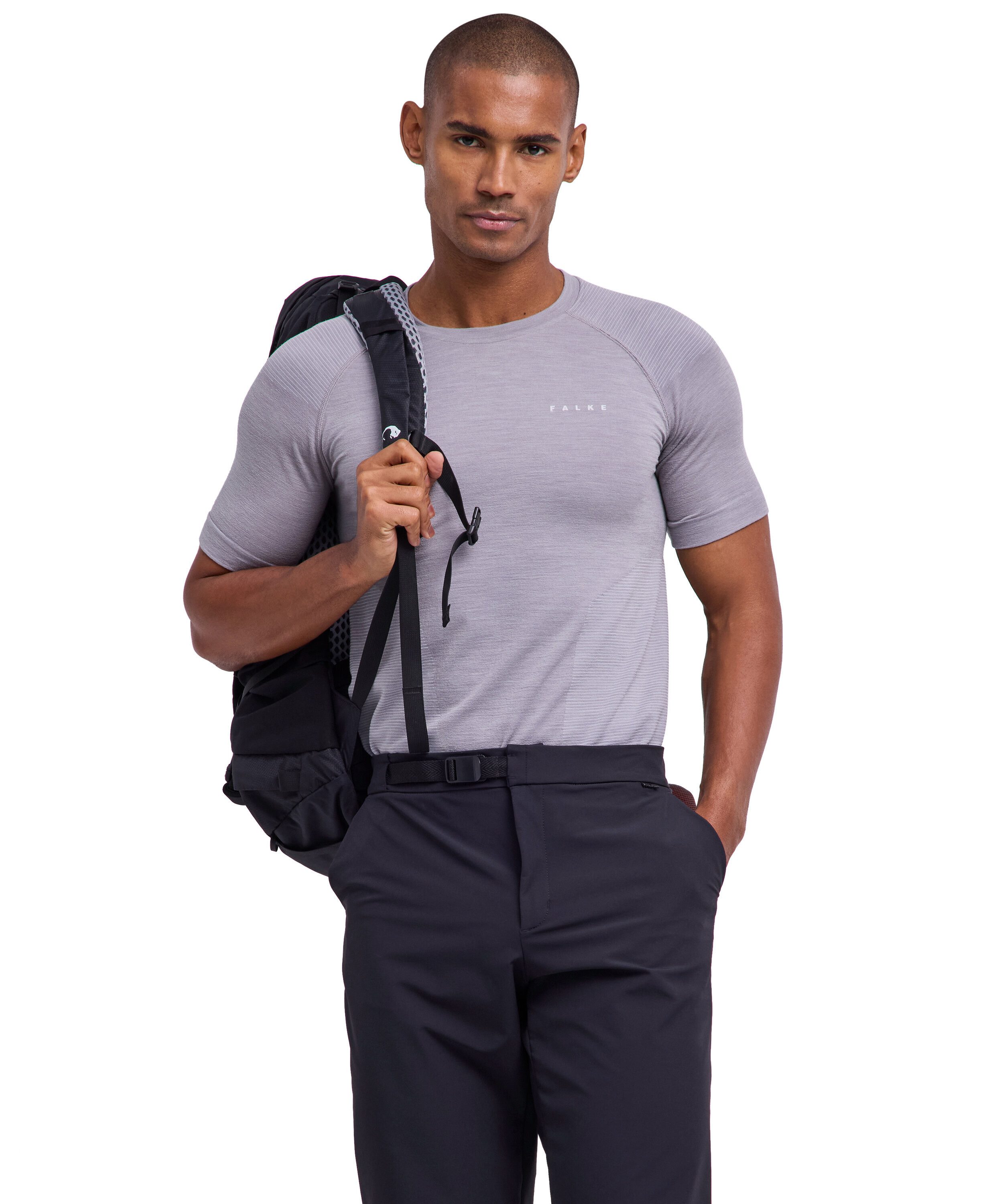 FALKE Funktionsshirt FALKE T-Shirt Wool-Tech Light Herren (1-tlg., 1)