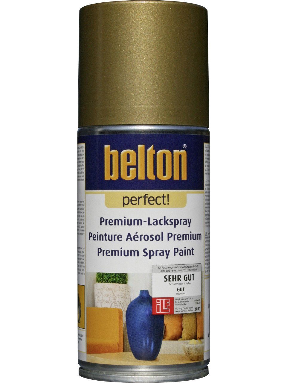 belton Sprühlack Belton Lackspray 150 Perfect gold ml