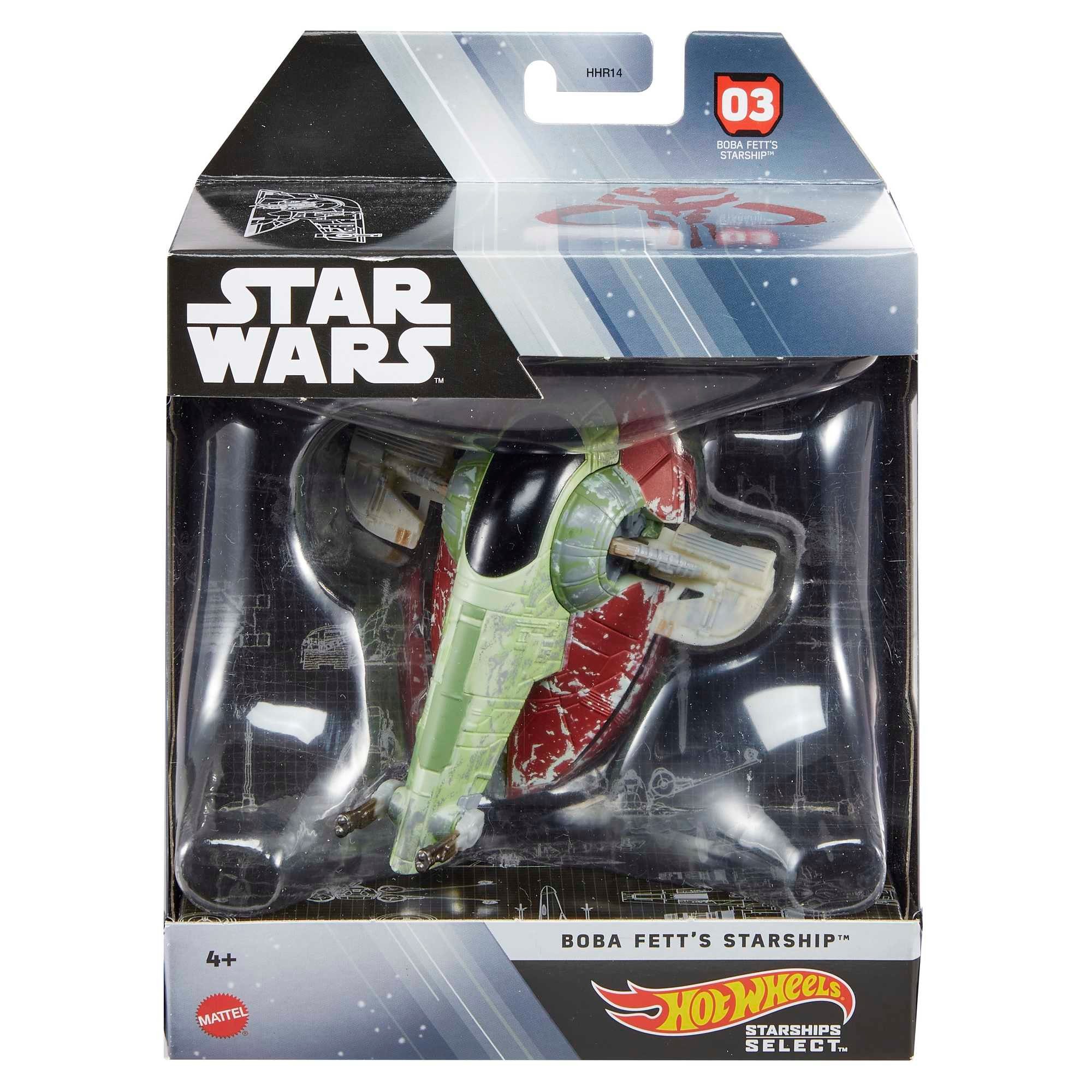 Wheels Spielzeug-Flugzeug Starships Wars: Select Fett's - Hot Starship Star Boba