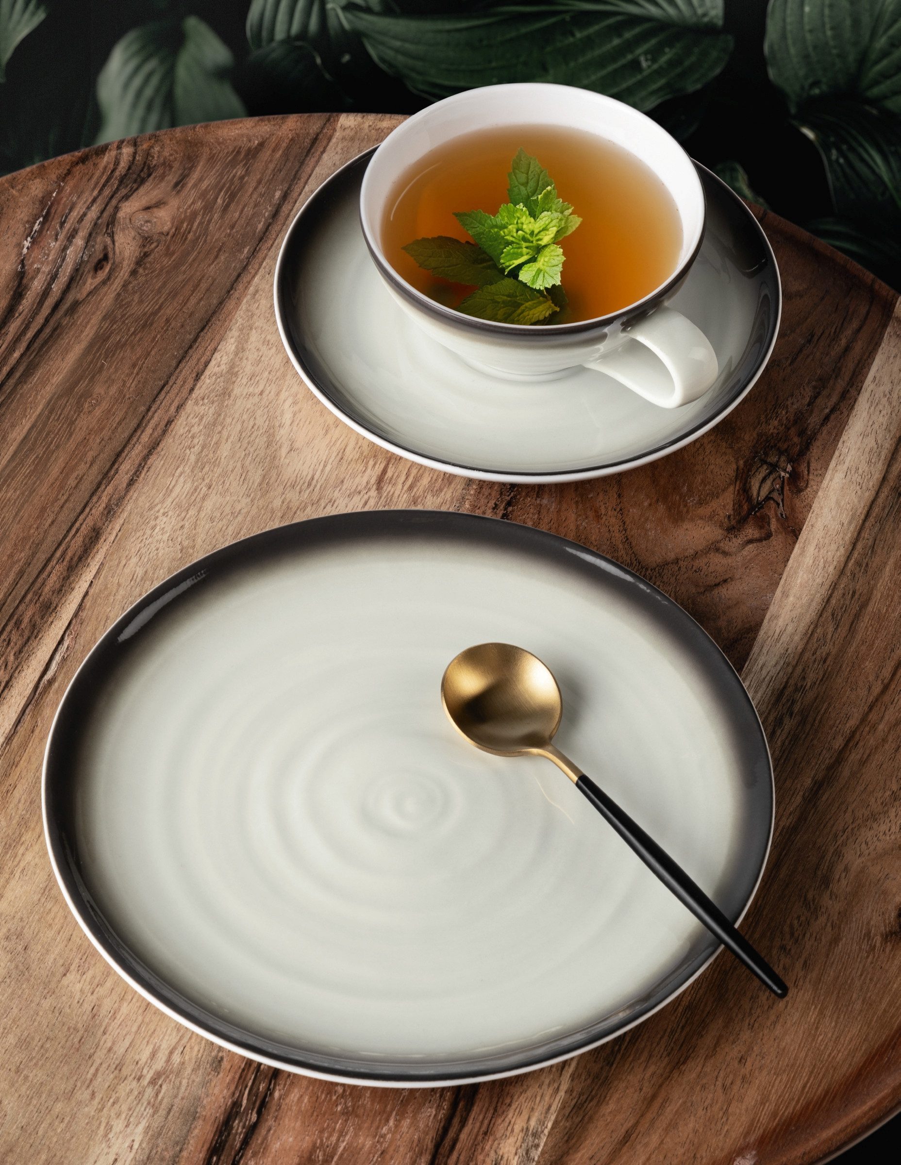 Seltmann Weiden Frühstücksteller Terra Corso, (1 St), Teller rund 22,5 cm
