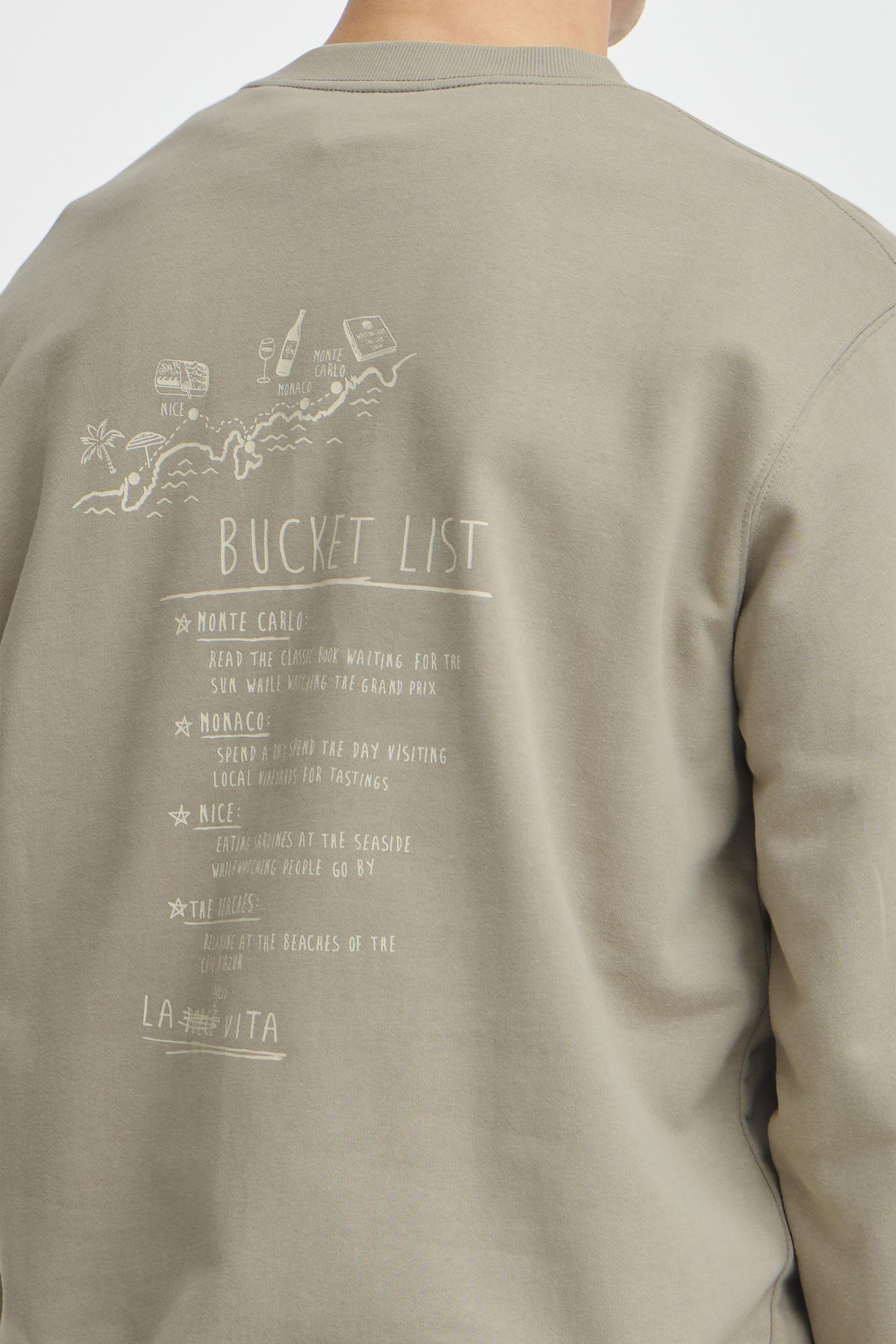 !Solid Sweatshirt SDOratio Lässiges Sweatshirt mit Backprint
