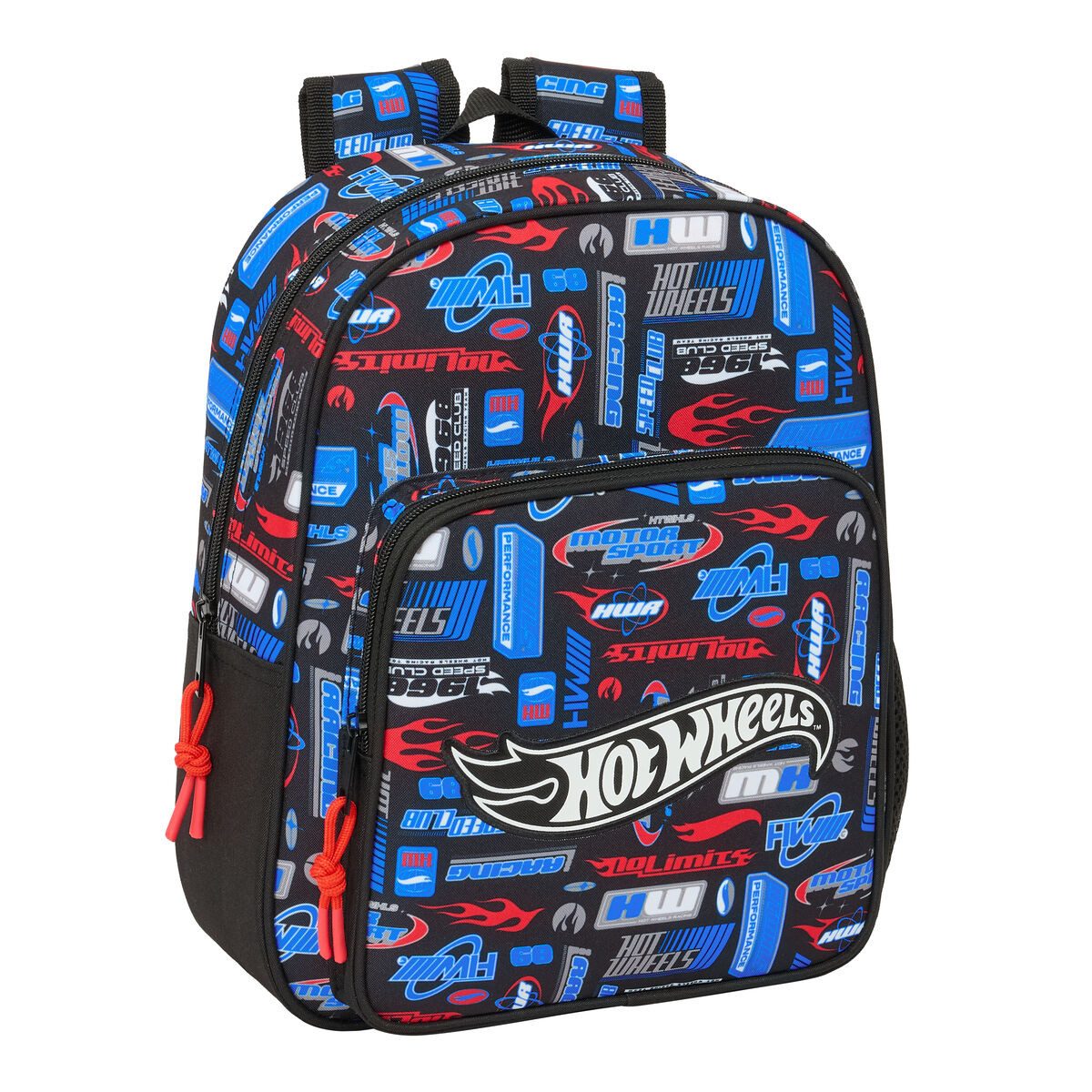 Hot Wheels Kinderrucksack Hot Wheels Rucksack Kinderrucksack Freizeitrucksack Bunt 27x33x10 cm