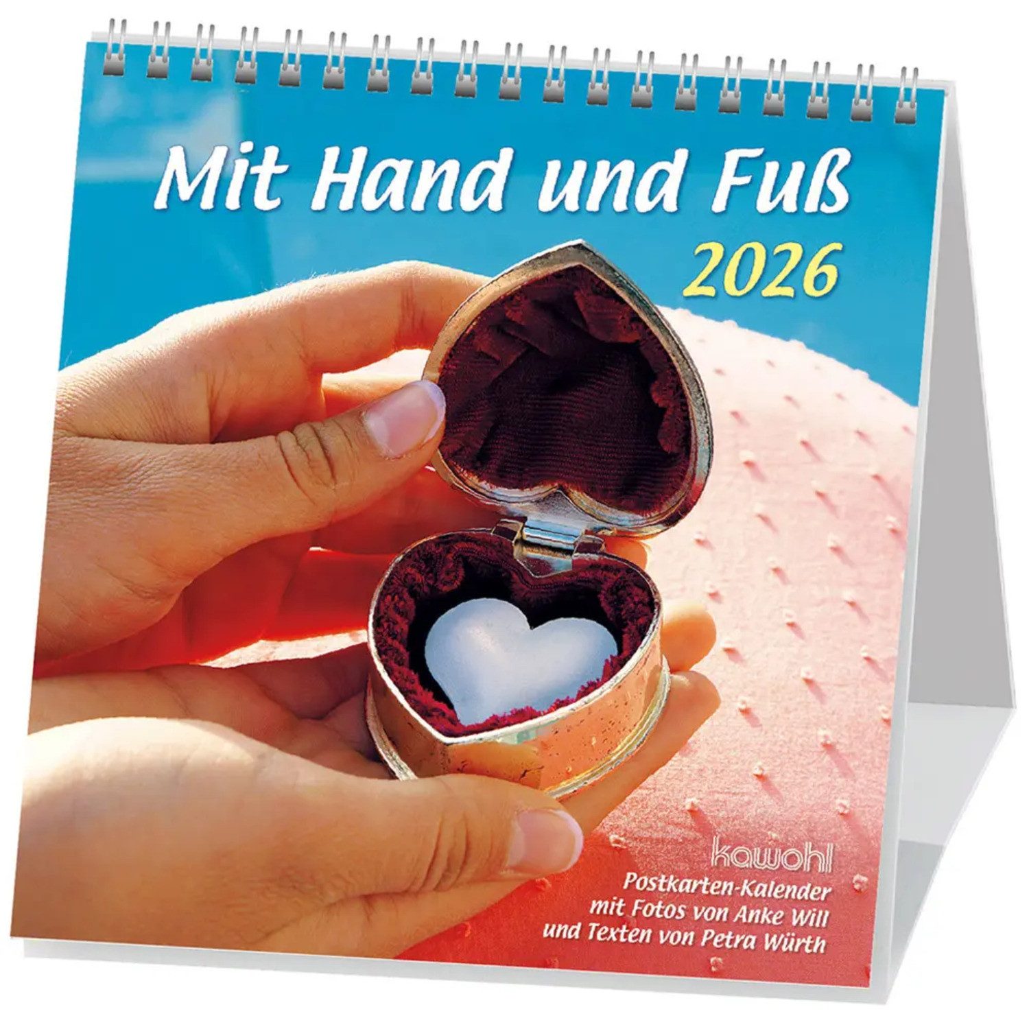 Tischkalender Mit Hand und Fuß 2026