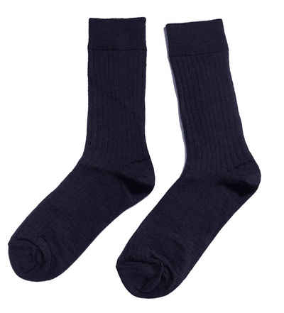 WERI SPEZIALS Strumpfhersteller GmbH Socken Herren Socken >>5:2 Rippe<< aus Wolle