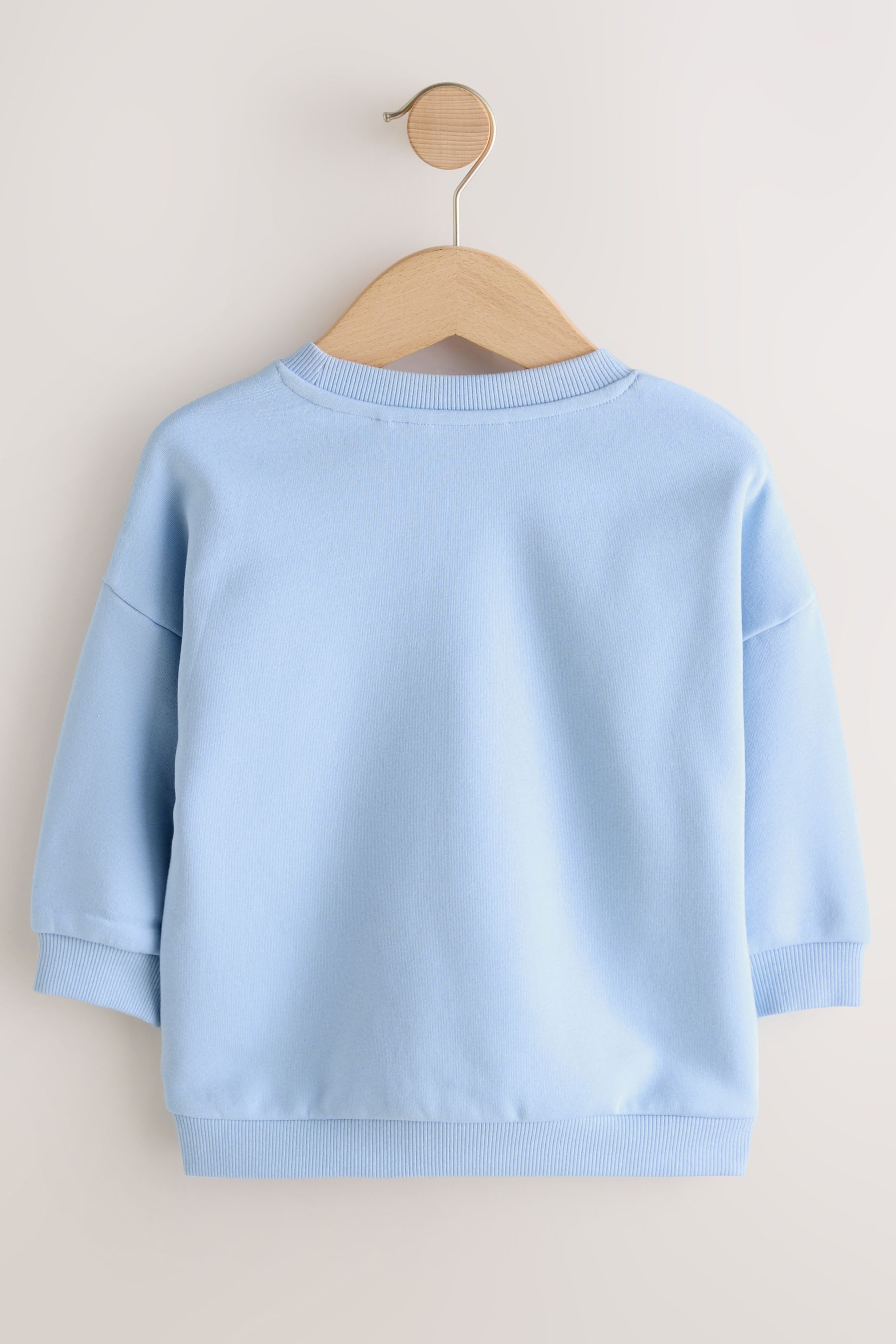 Next Sweater Sweatshirt mit Aufdruck (1-tlg)
