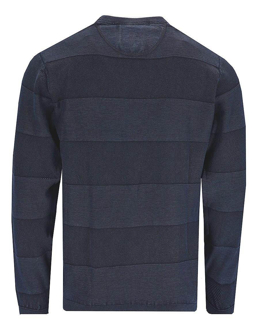 Hajo Rundhalspullover Rundhalspullover in Strukturmix günstig online kaufen