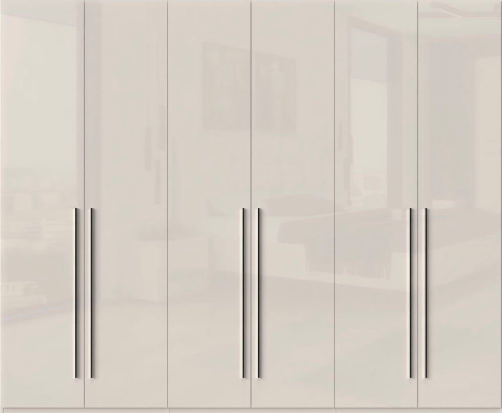 Places of Style Kleiderschrank "Piano, UV lackiert, hochglänzend in beige o günstig online kaufen
