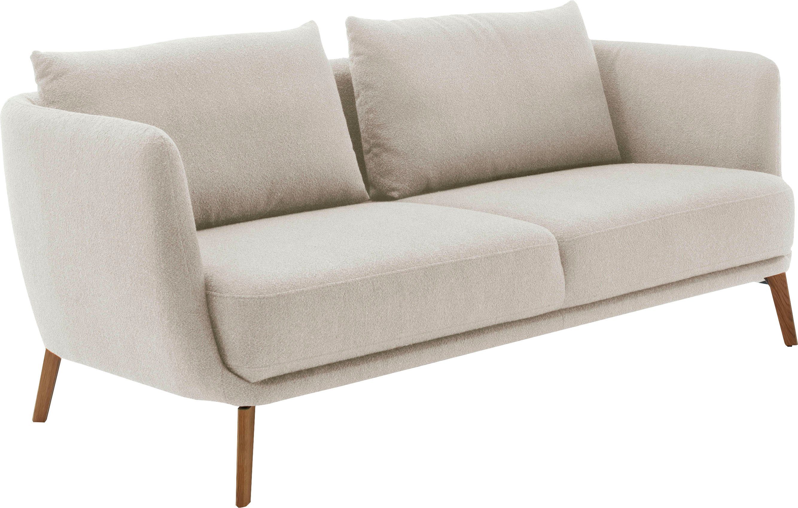 SCHÖNER WOHNEN-Kollektion 3-Sitzer Pearl - 5 Jahre Hersteller-Garantie, auch in Bouclé, Maße (B/H/T): 210/71/91 cm, Füße Massivholz