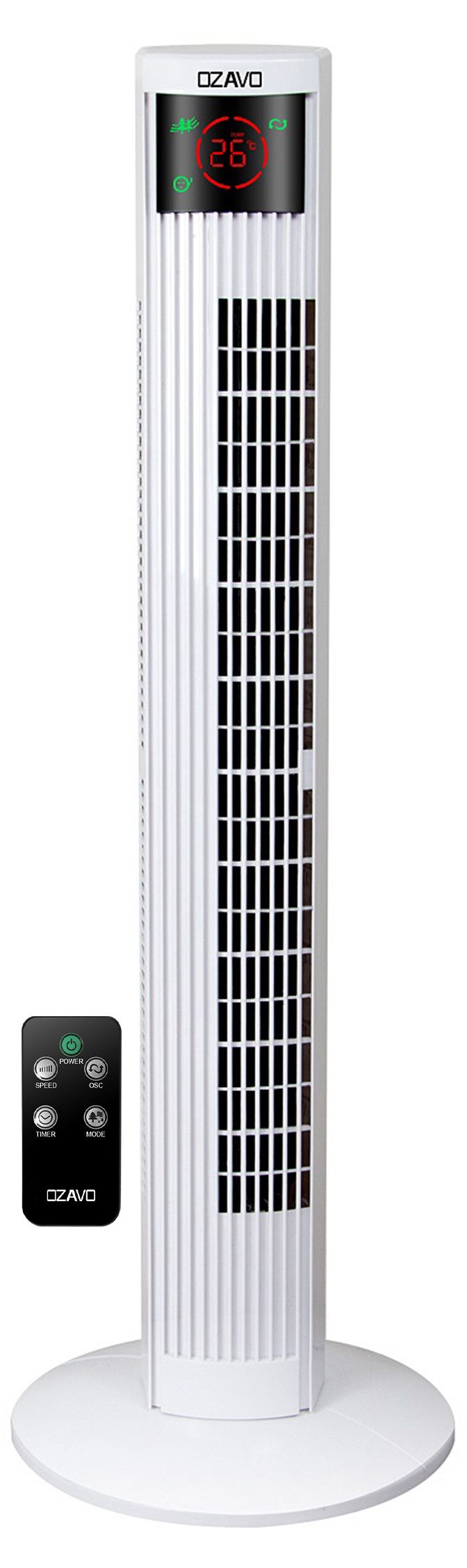 Turmventilator OZ1618 95,5cm, 12h Timer