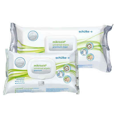 Bode Chemie Mikrozid® Universal Wipes Premium Oberflächen-Desinfektionsmittel (100-St. zur Desinfektion von empfindlichen Flächen)