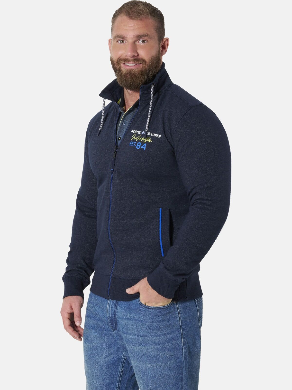 Jan Vanderstorm Sweatjacke YORIN
