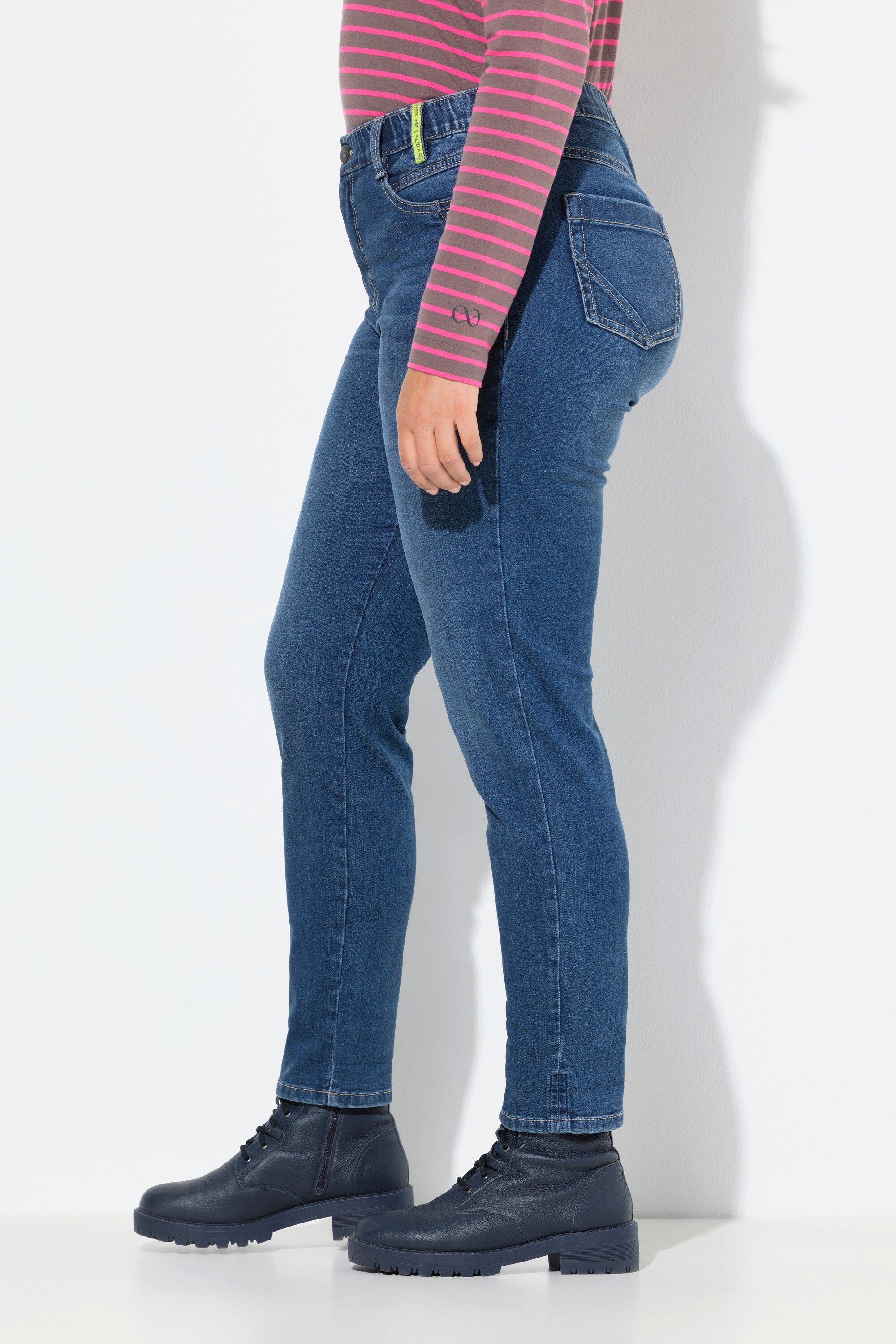 Laurasøn Röhrenjeans Slim-Jeans 5-Pocket – Bild 4 von 4