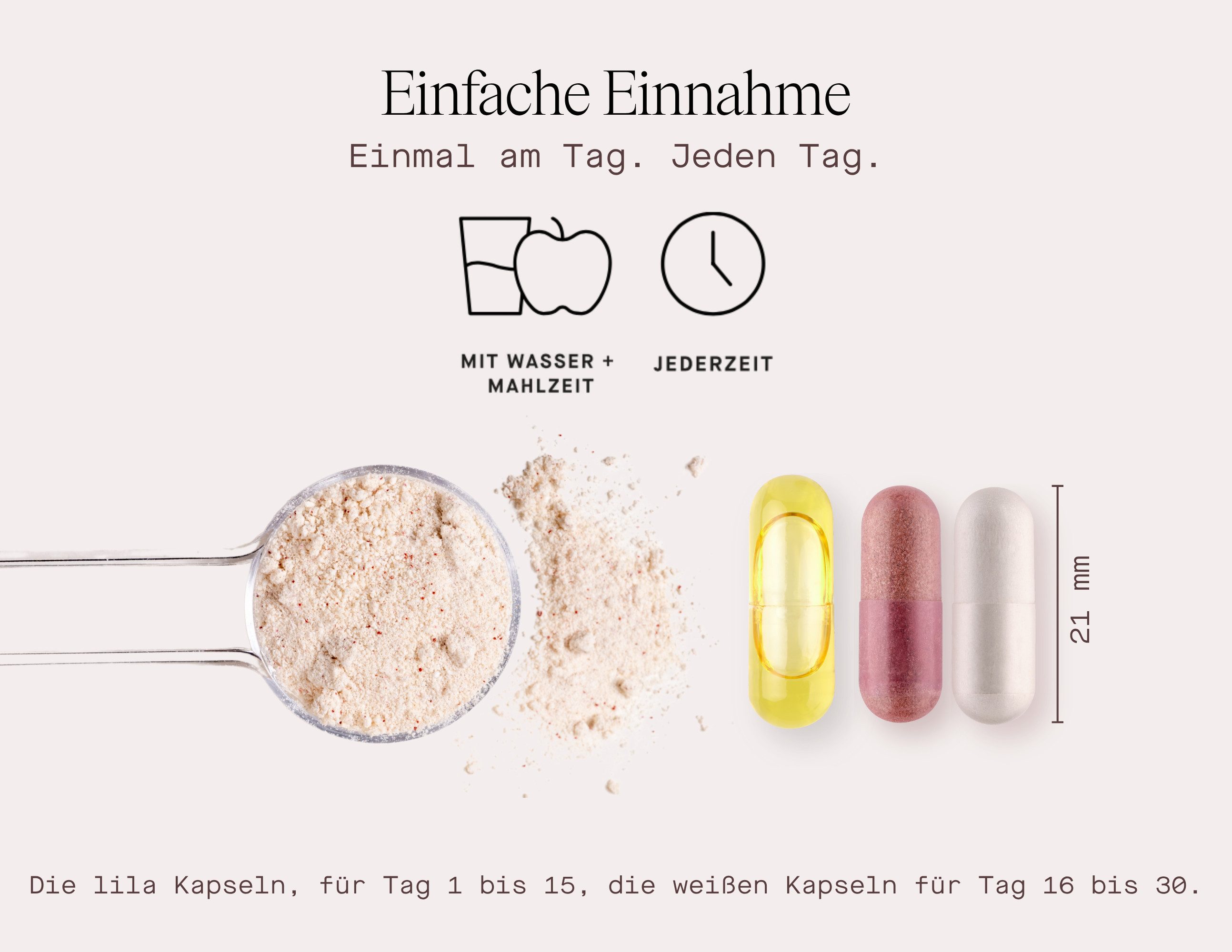 LUNARY Cycle Balance Set - für Frauen bei natürlicher Verhütung Kapsel, Pulver, 169 g