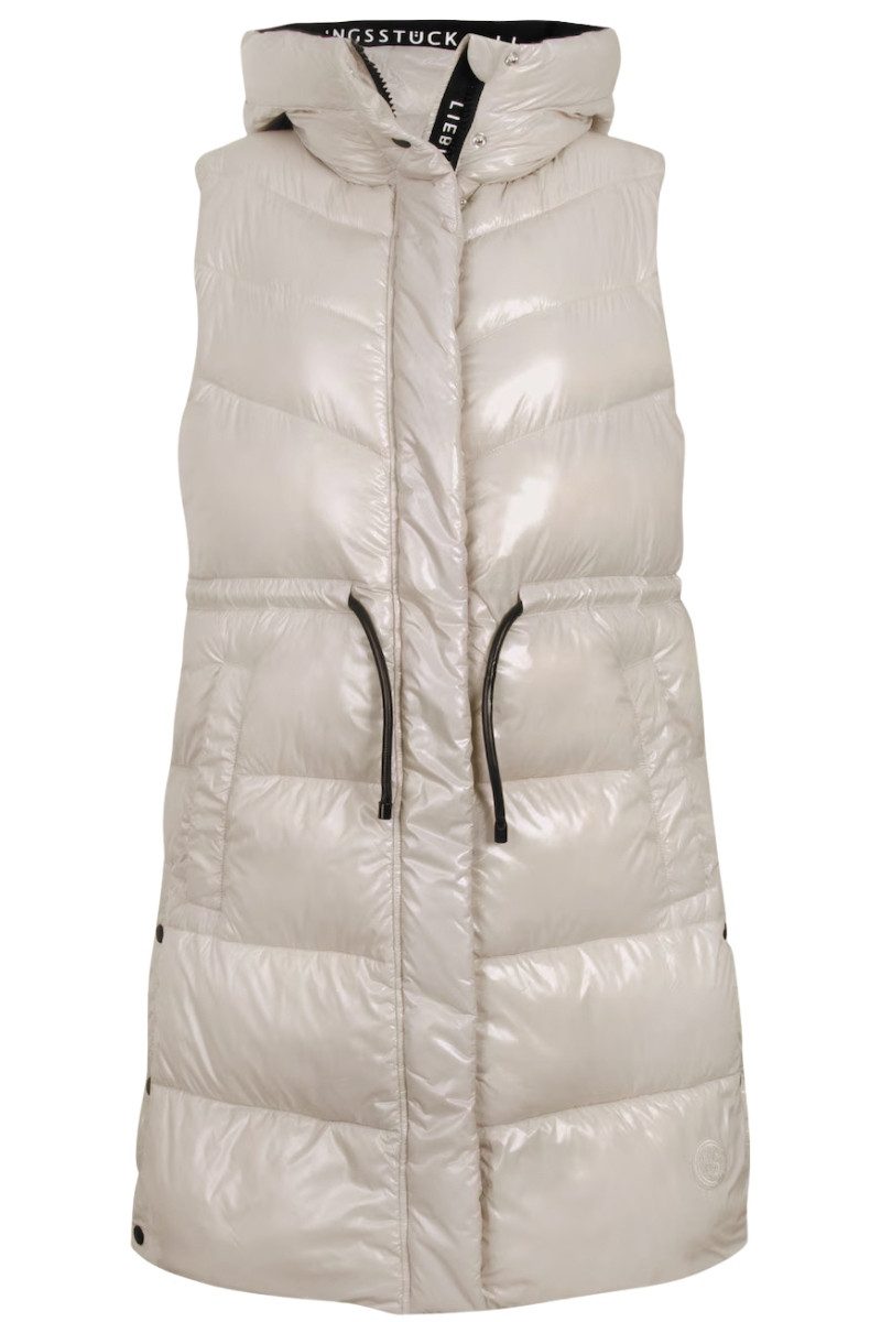 Lieblingsstück Trachtenweste Steppweste Damen - IVERA - beige, khakigrün