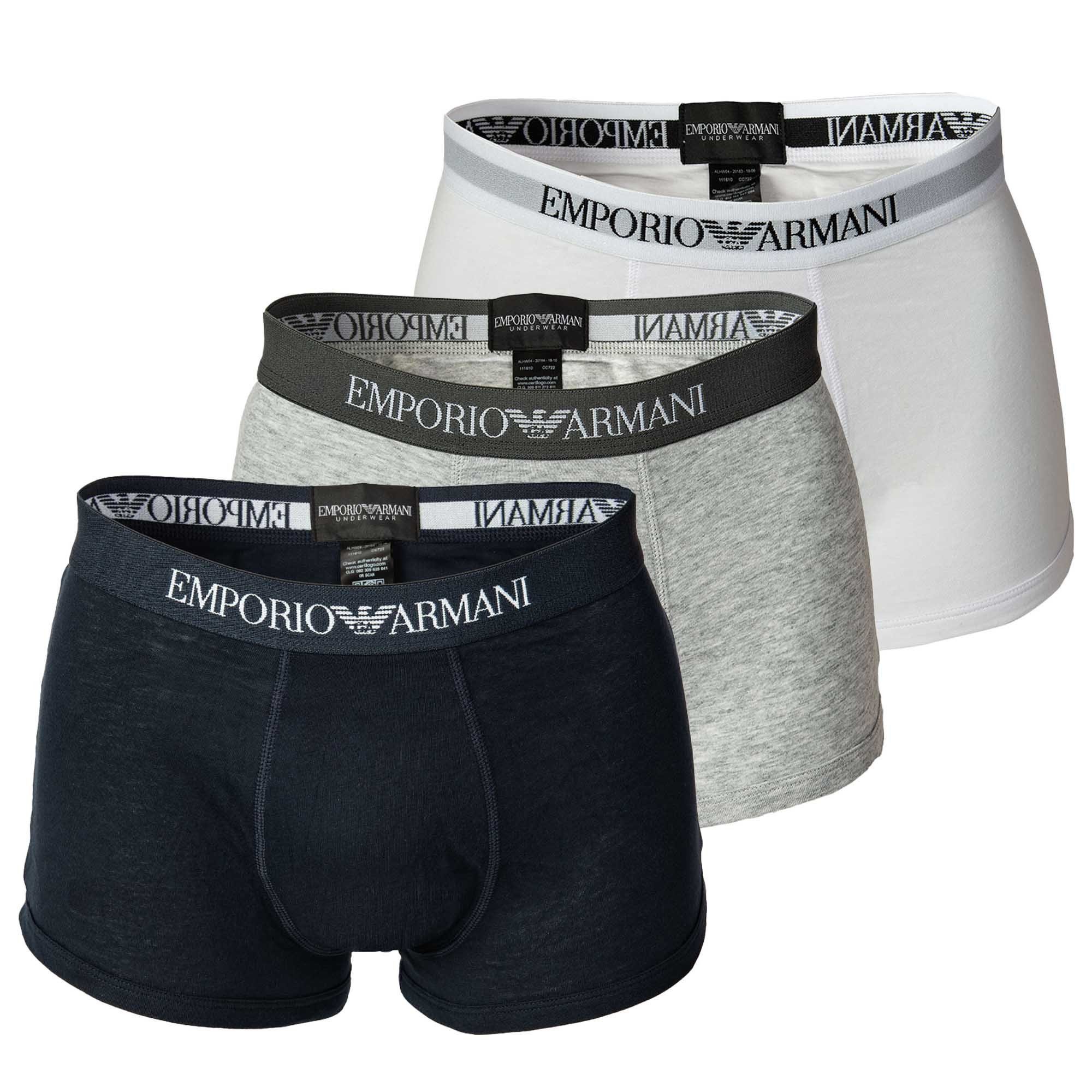 Boxer Herren Boxershort 3er Pack Baumwolle