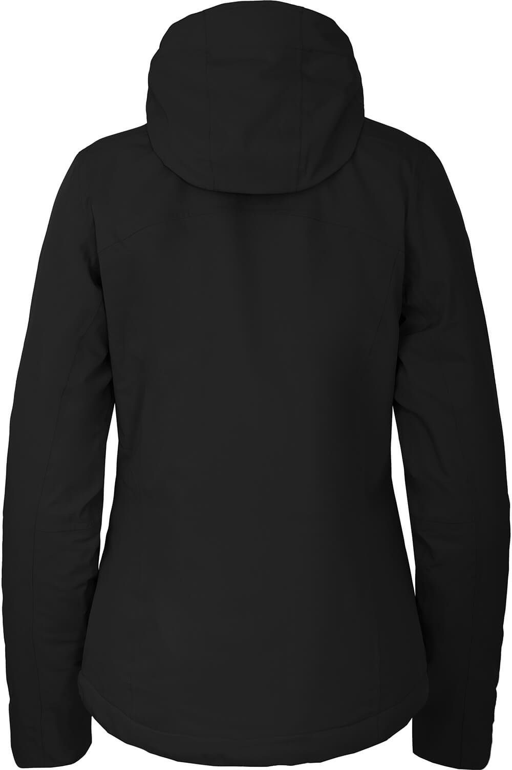 Bergson Skijacke NICE Damen Skijacke, wattiert, 20000 mm Wassersäule, Normalgrößen, schwarz