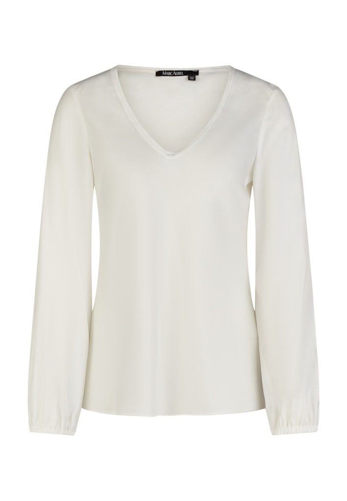 MARC AUREL Blusenshirt Satin-Bluse aus edlem günstig online kaufen